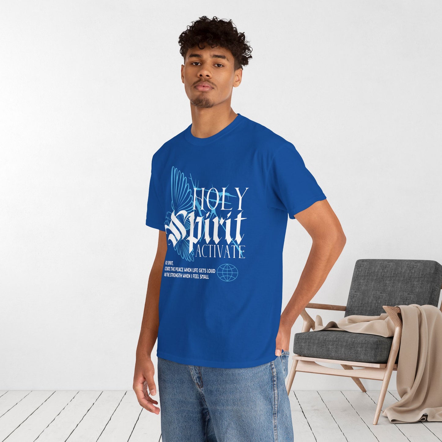 Holy Spirit Activate Heavy Cotton Tee
