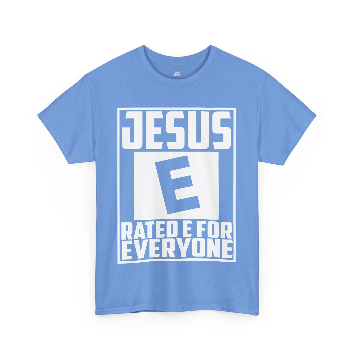 Jesus Rated E for Everyone Heavy Cotton Tee