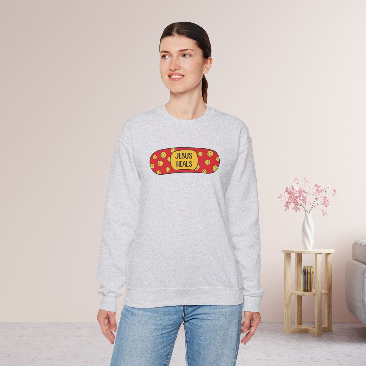 Jesus Heals Sweatshirt