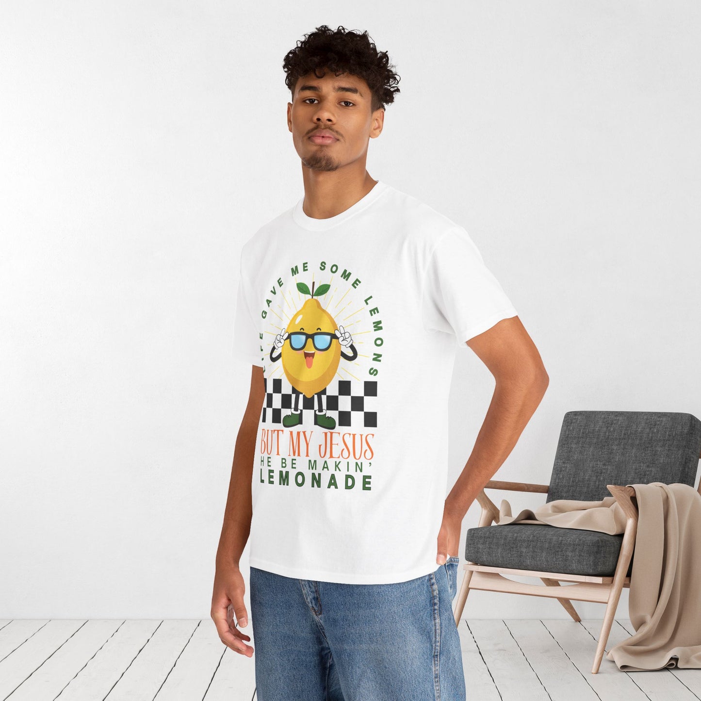 Life Game Me Lemons Heavy Cotton Tee