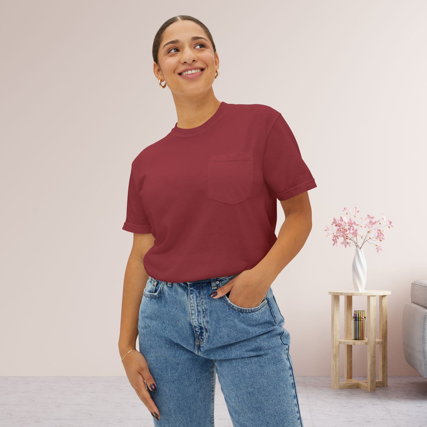 Loved Beyond Measure Comfort Colors Pocket T-Shirt