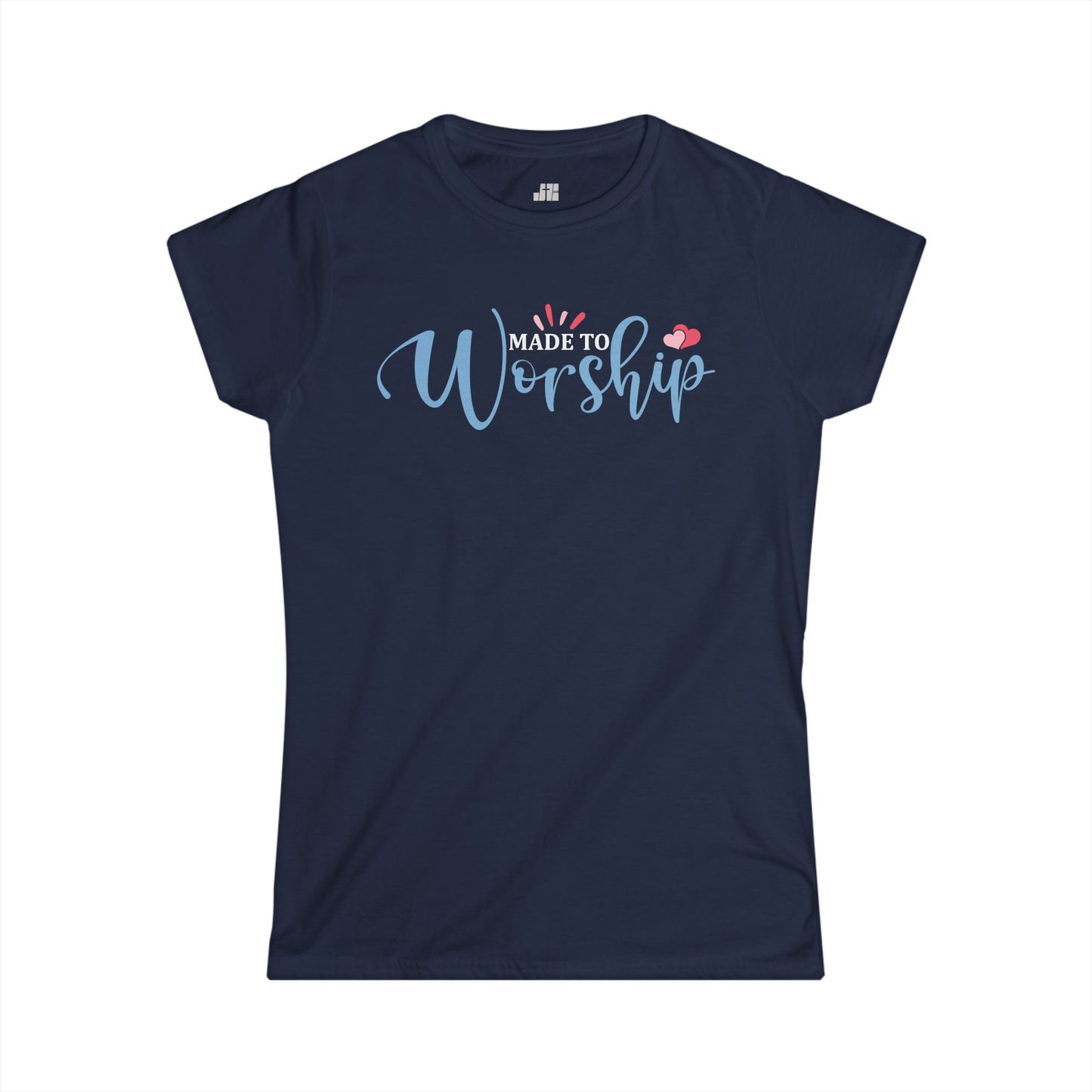 Christian Women's Made to Worship Softstyle T-shirt