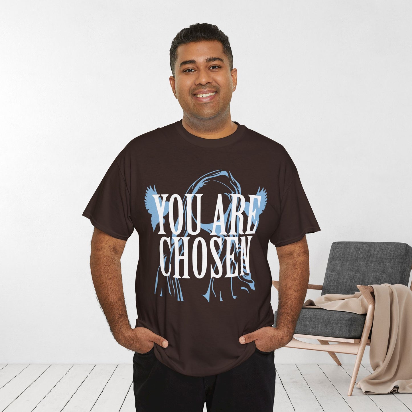 You Are Chosen Heavy Cotton Tee