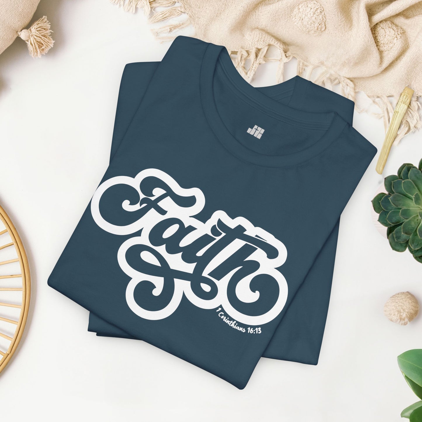 Faith Shirt - Bible Verse Christian Soft Cotton Tee