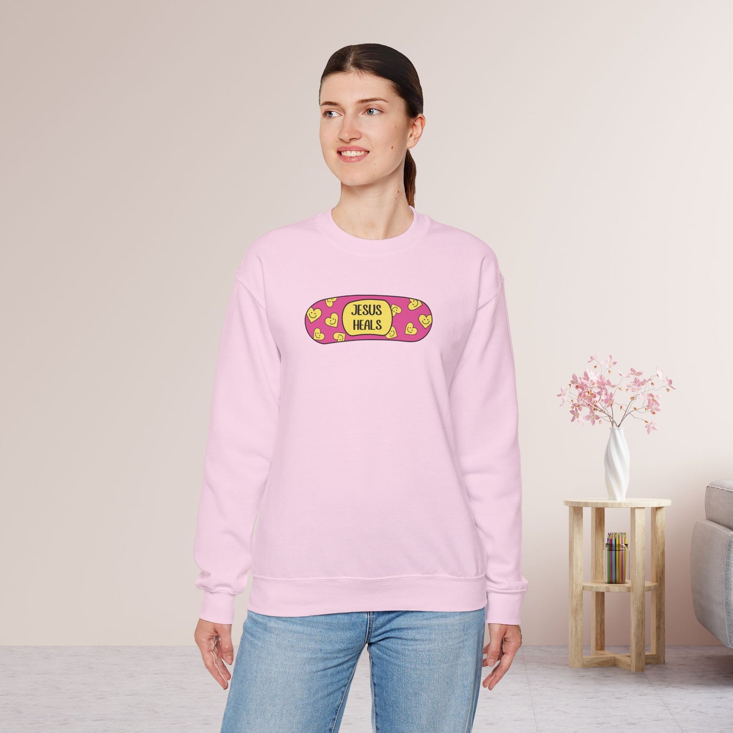 Jesus Heals Sweatshirt