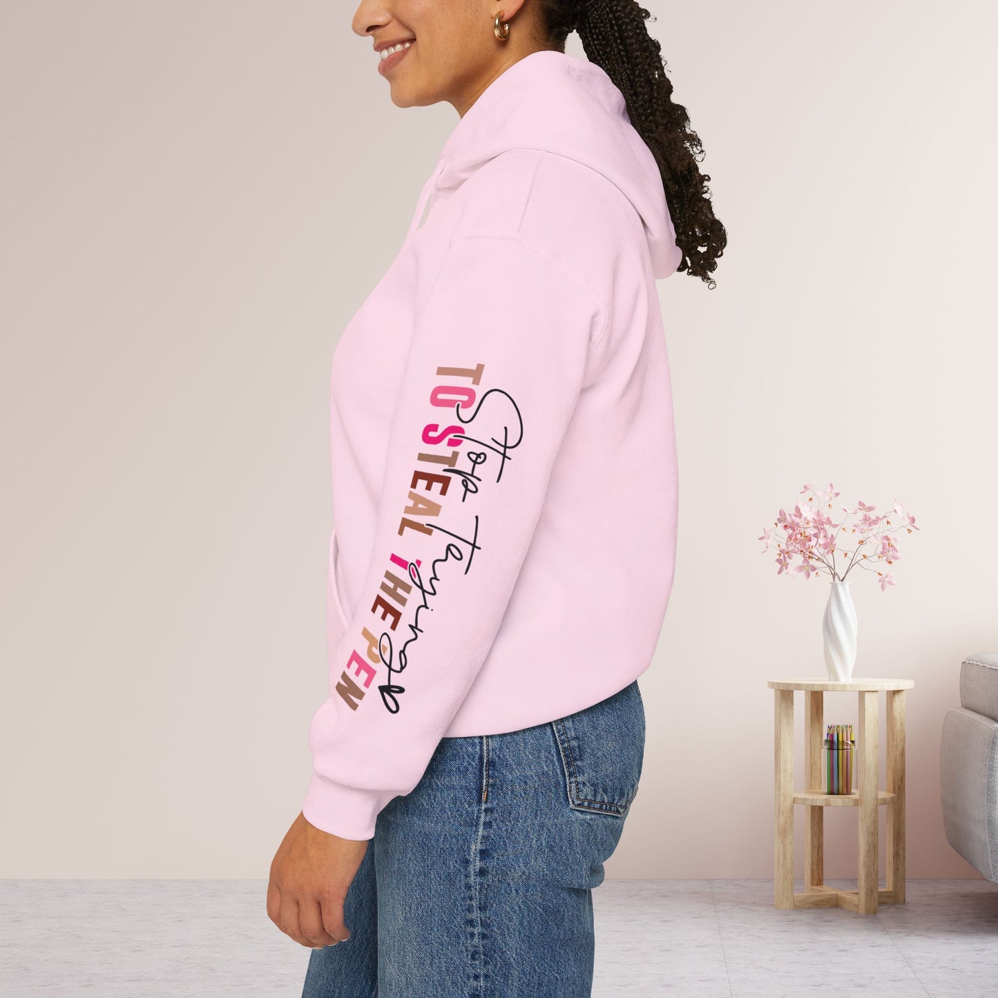 Pink God is Still Writing Your Story Christian Hoodie