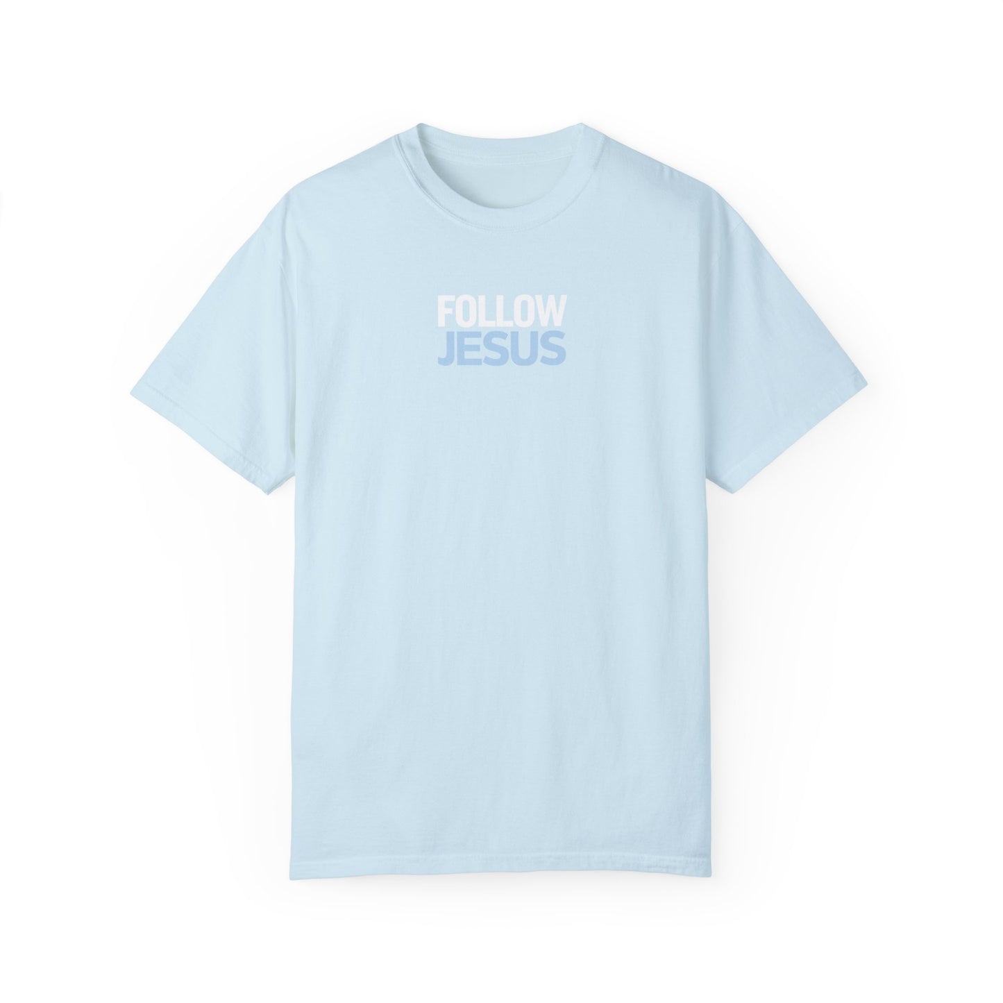 Jesus is the Light of the World Comfort Colors Shirt - John 8:12 Bible Verse Christian Shirt