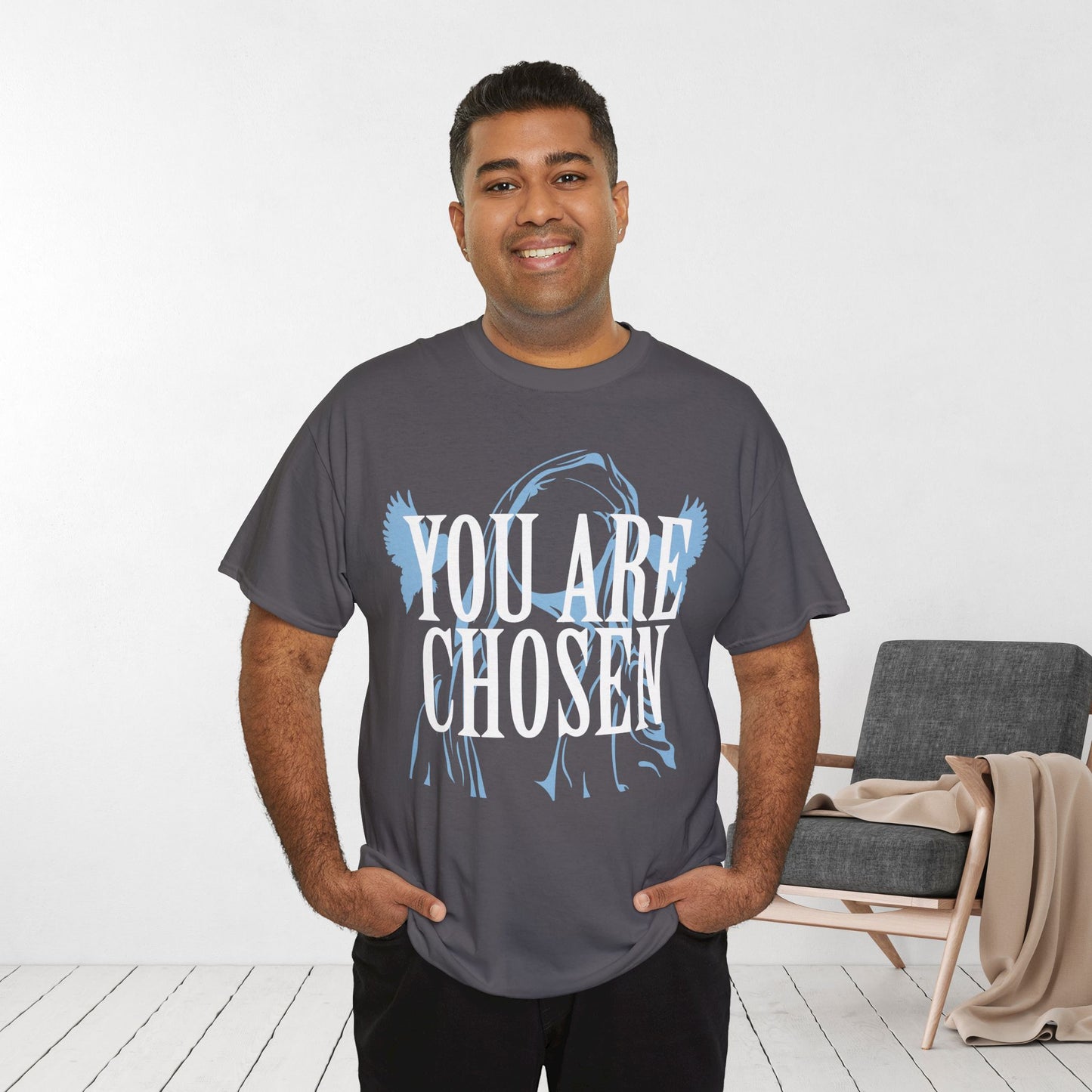 You Are Chosen Heavy Cotton Tee