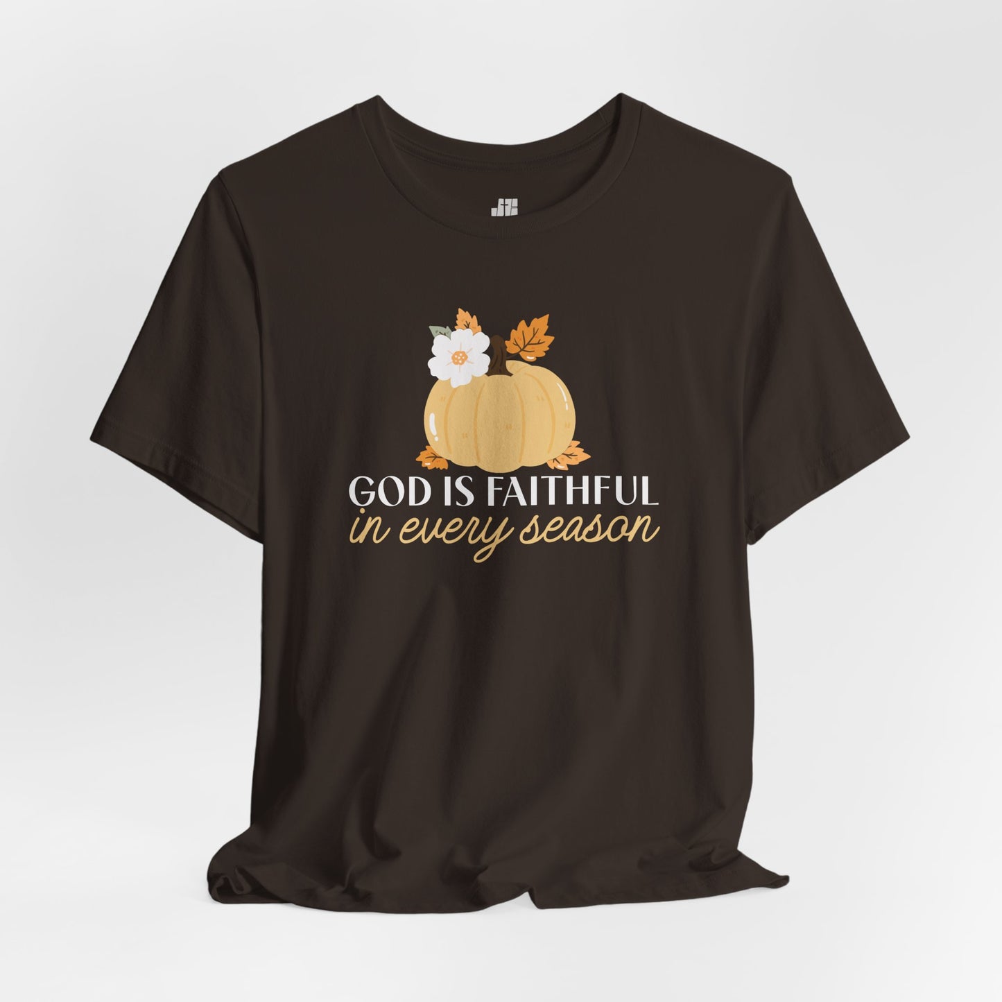 God is Faithful in Every Season Soft Cotton Tee