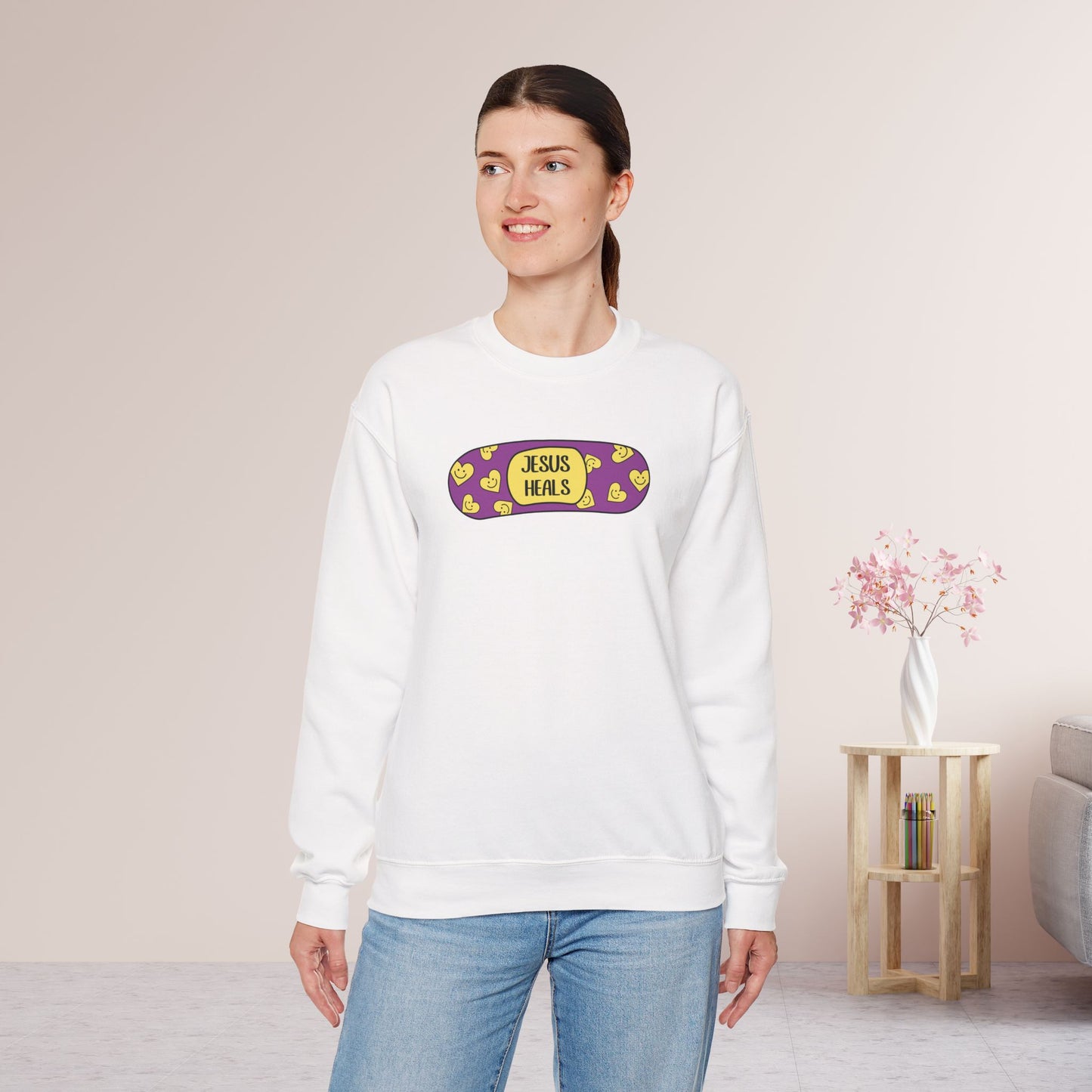 Jesus Heals Sweatshirt