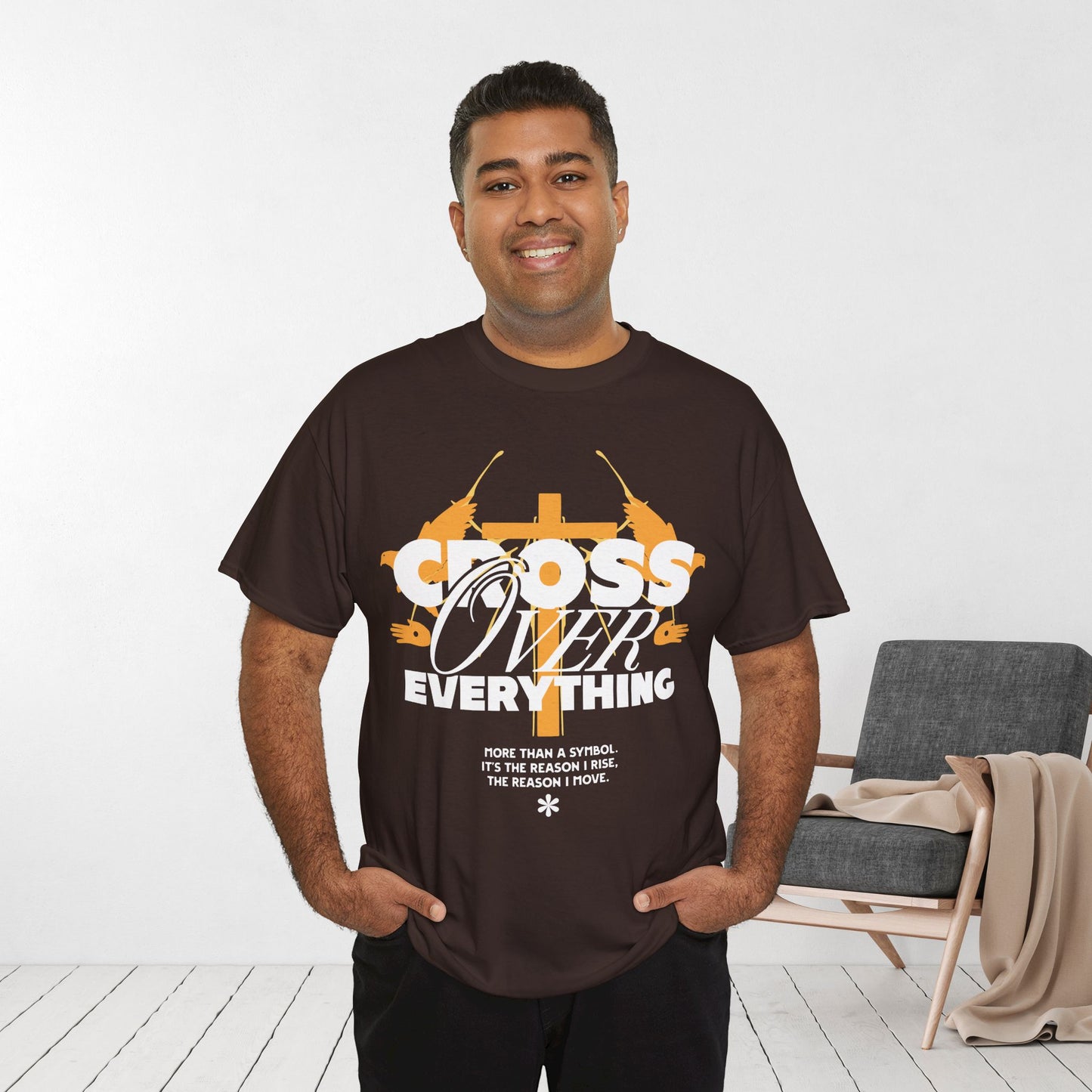 Cross Over Everything Heavy Cotton Tee