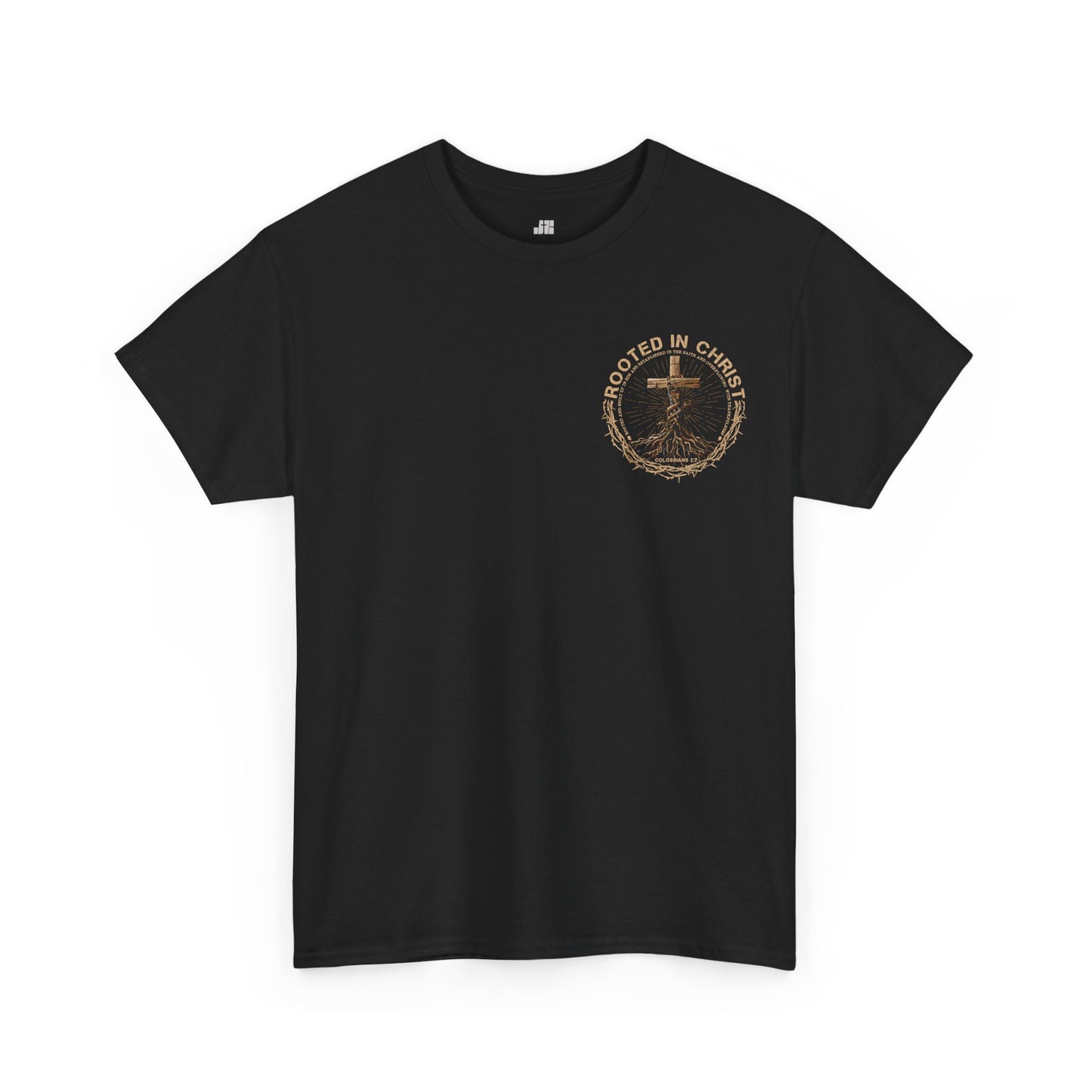 Rooted in Christ Heavy Cotton Tee