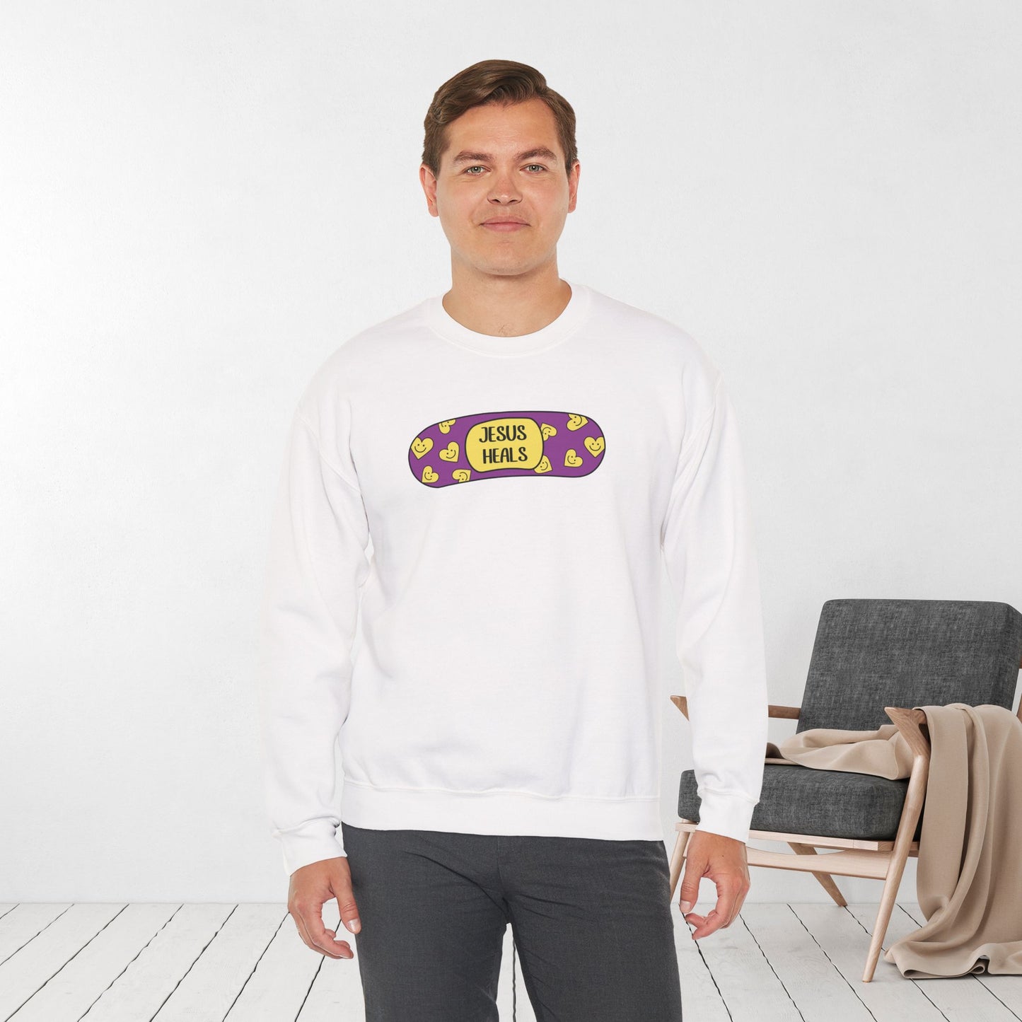 Jesus Heals Sweatshirt