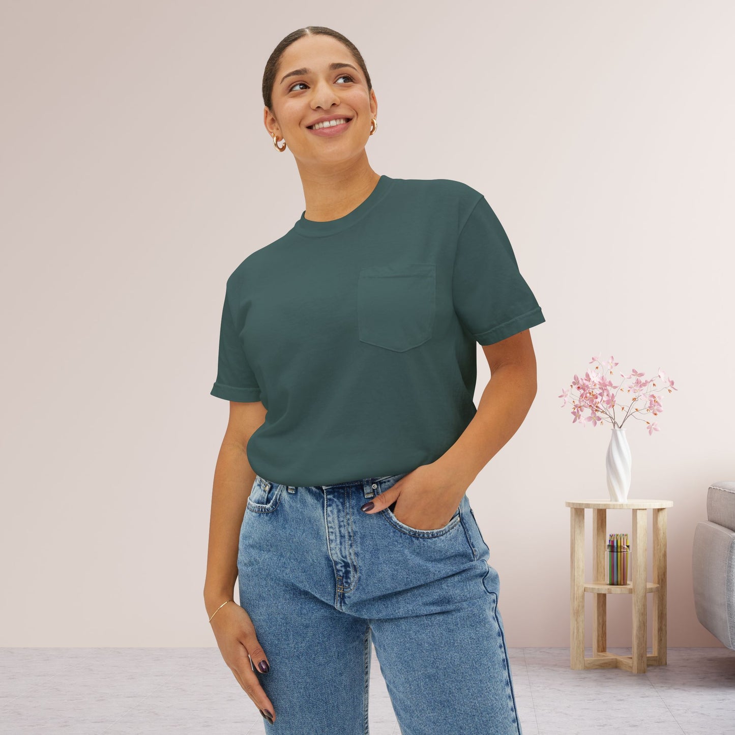 Loved Beyond Measure Comfort Colors Pocket T-Shirt