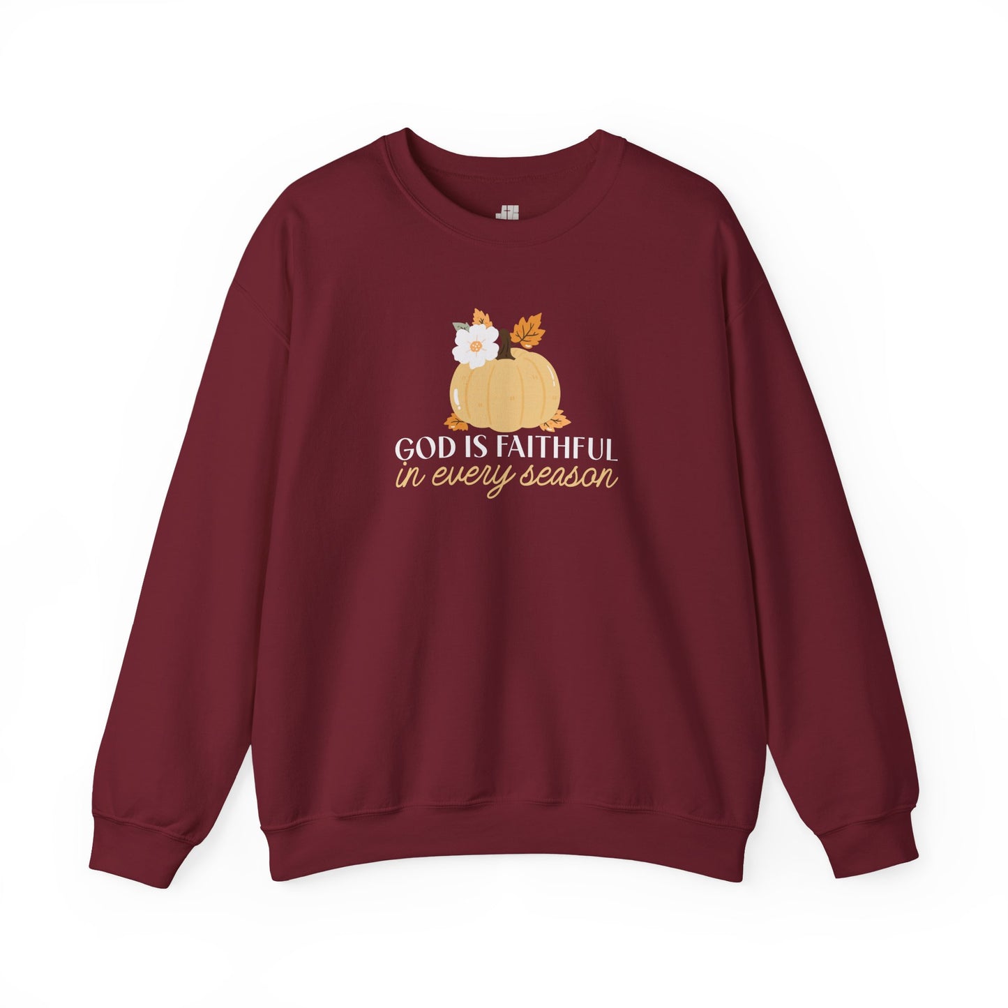 God is Faithful in Every Season Sweatshirt - Fall Crewneck