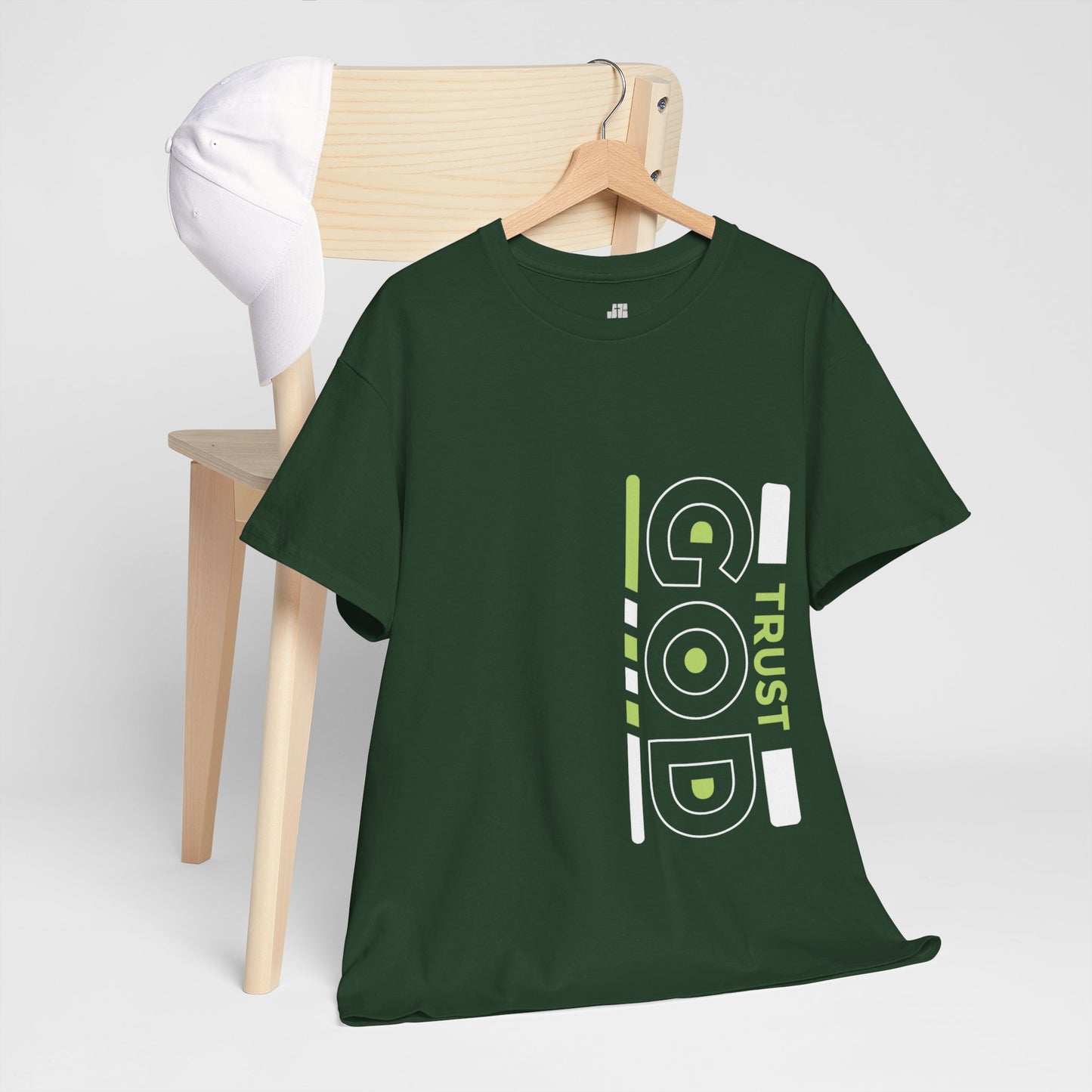 Keep Calm and Trust God Heavy Cotton Tee