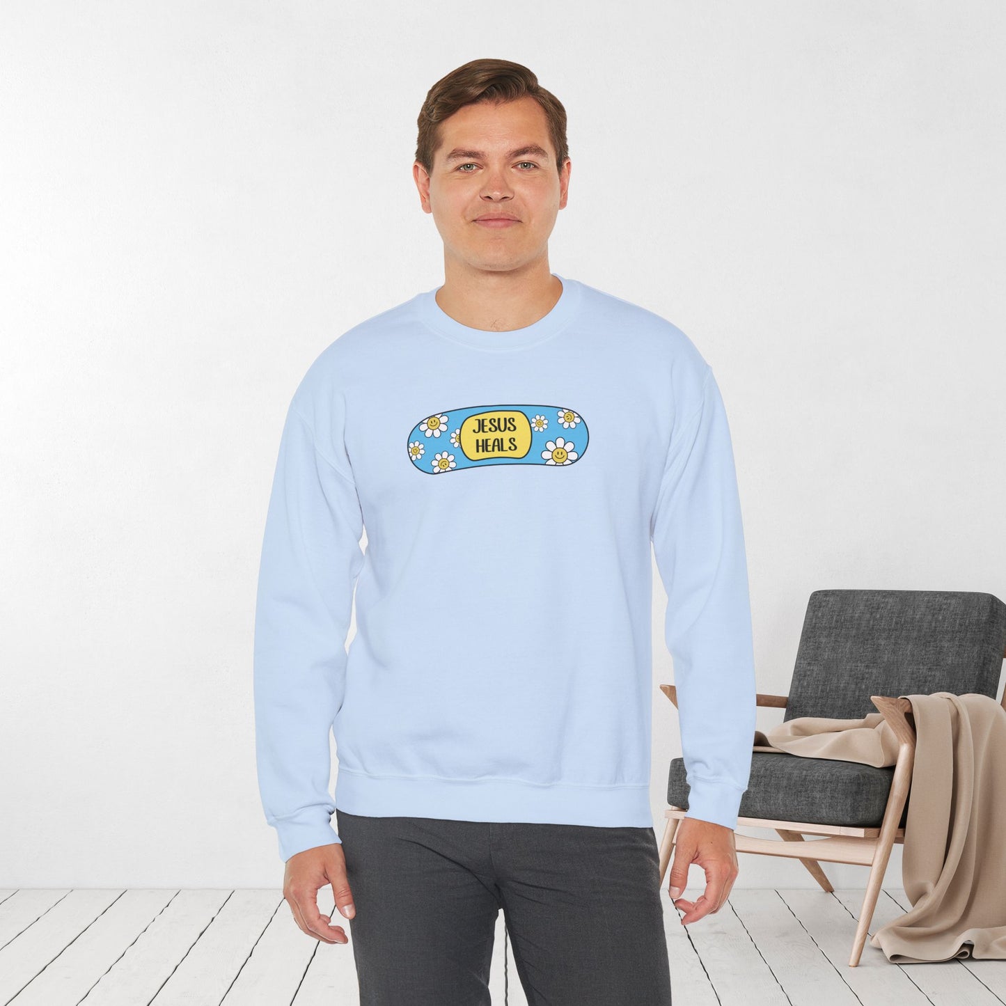 Jesus Heals Sweatshirt