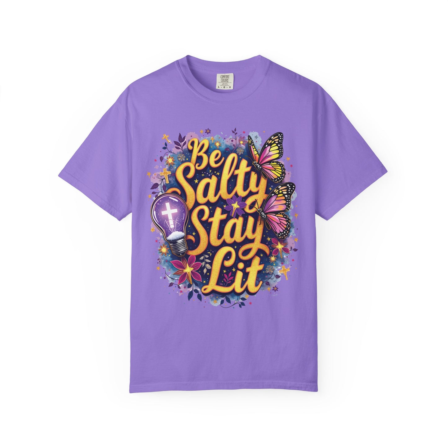 Be Salty Stay Lit Comfort Colors Shirt