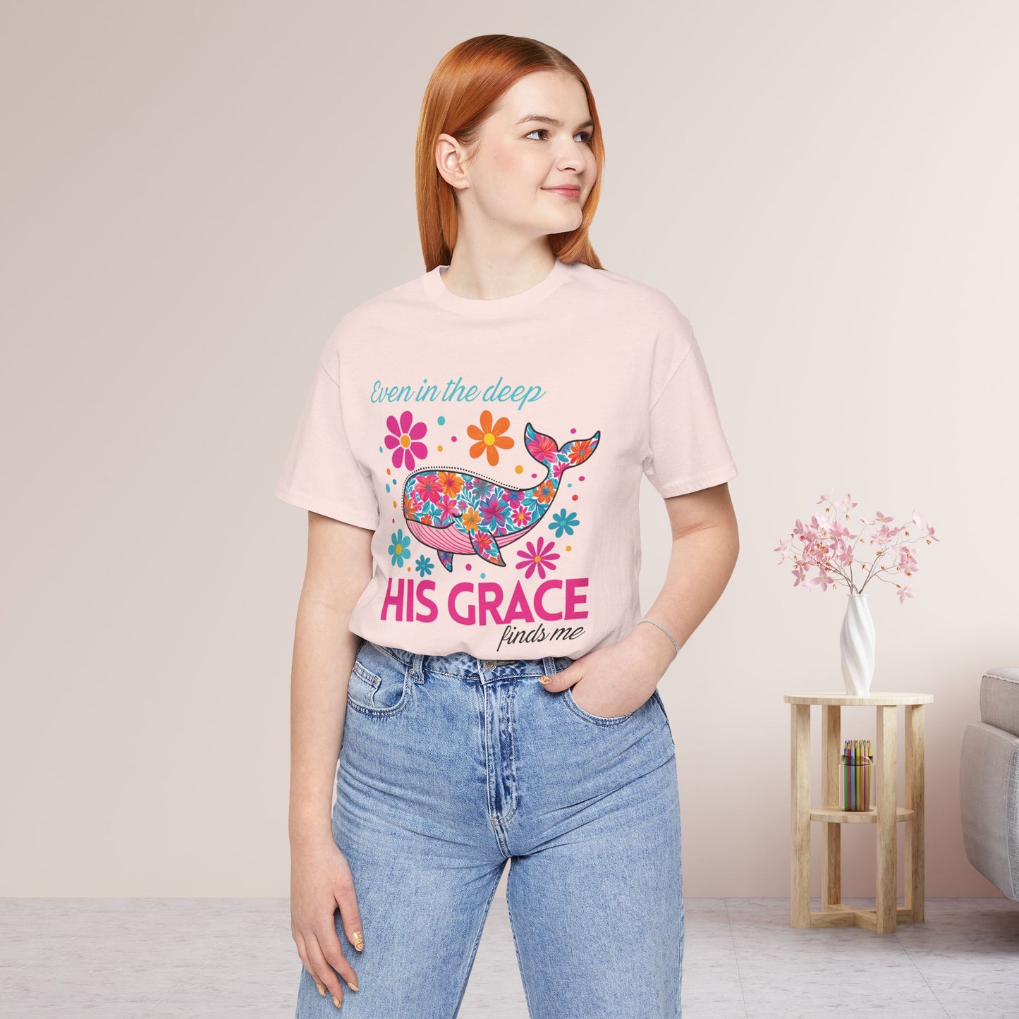 Grace Runs Deep Soft Cotton Tee