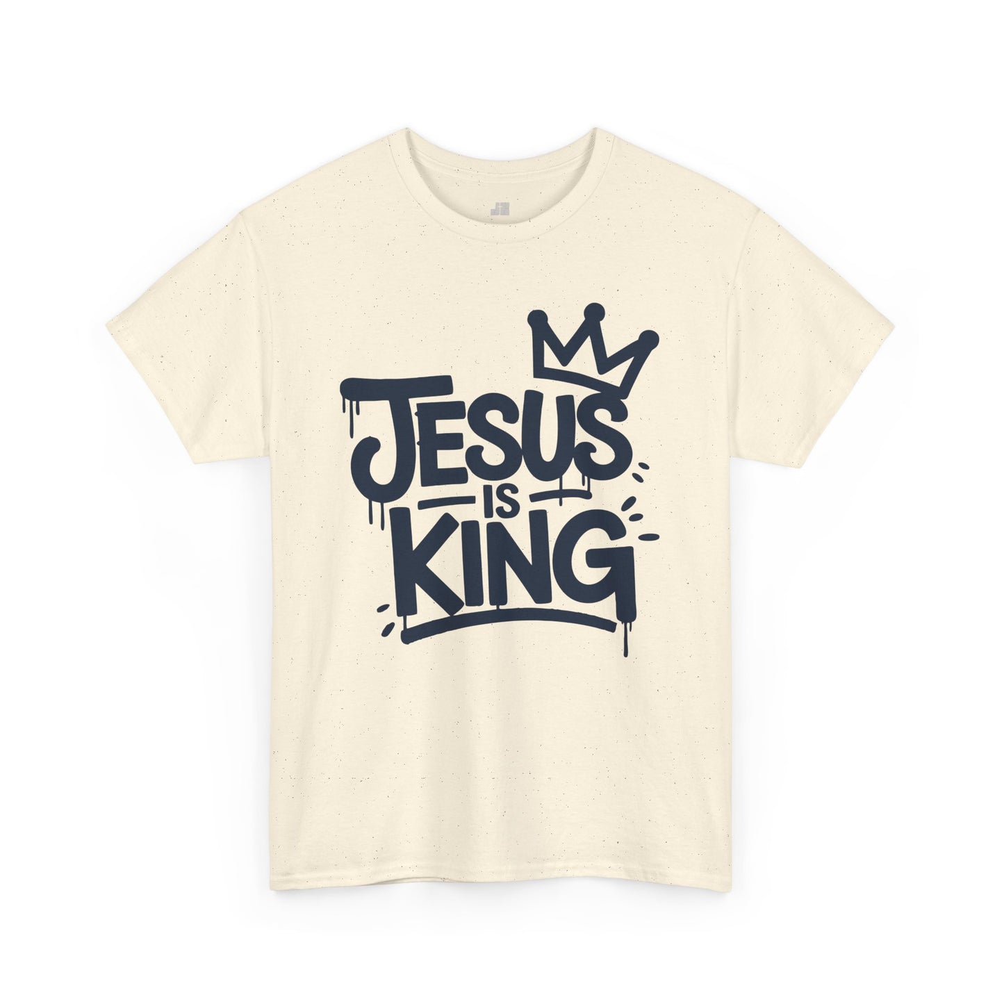 Jesus is King Heavy Cotton Tee