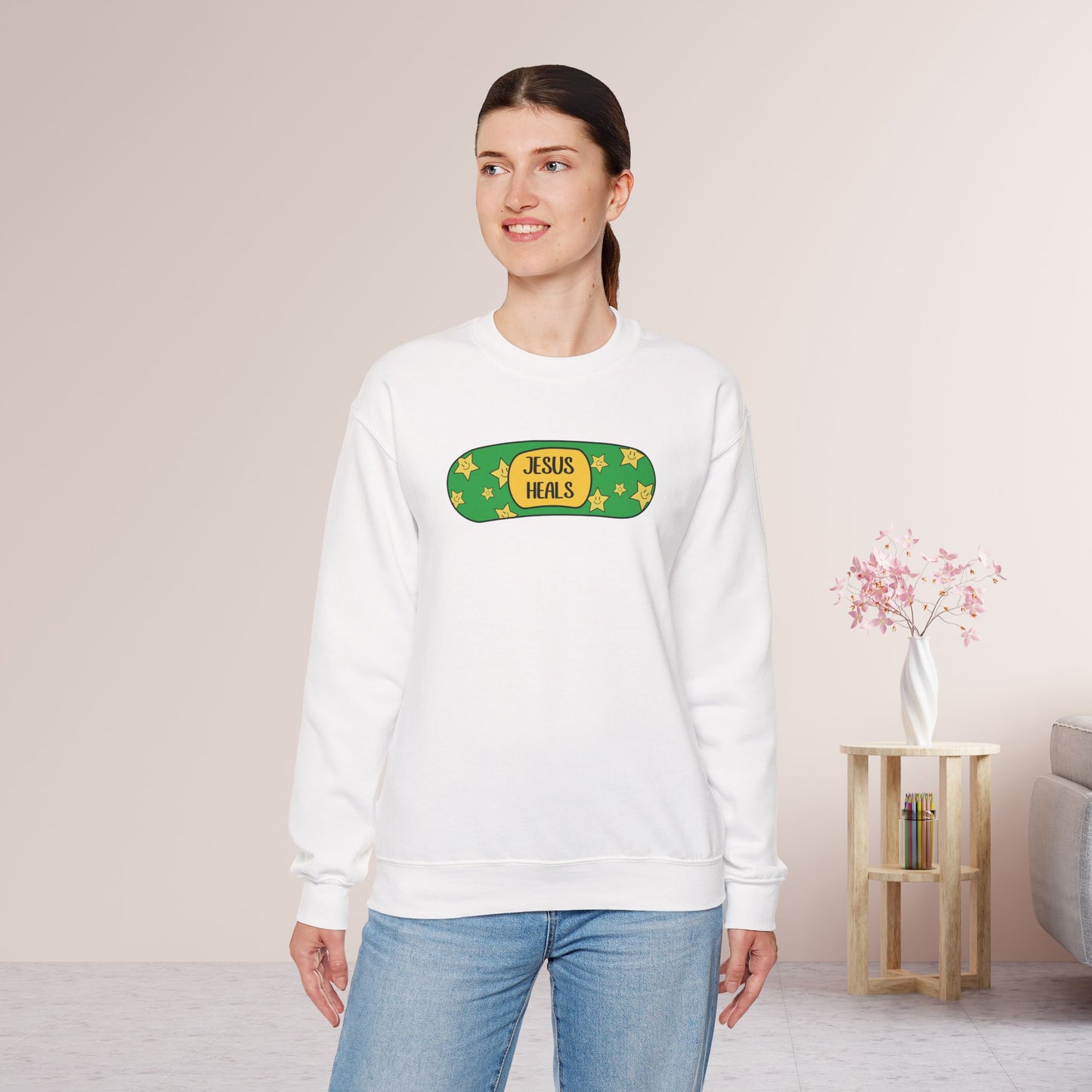 Jesus Heals Sweatshirt