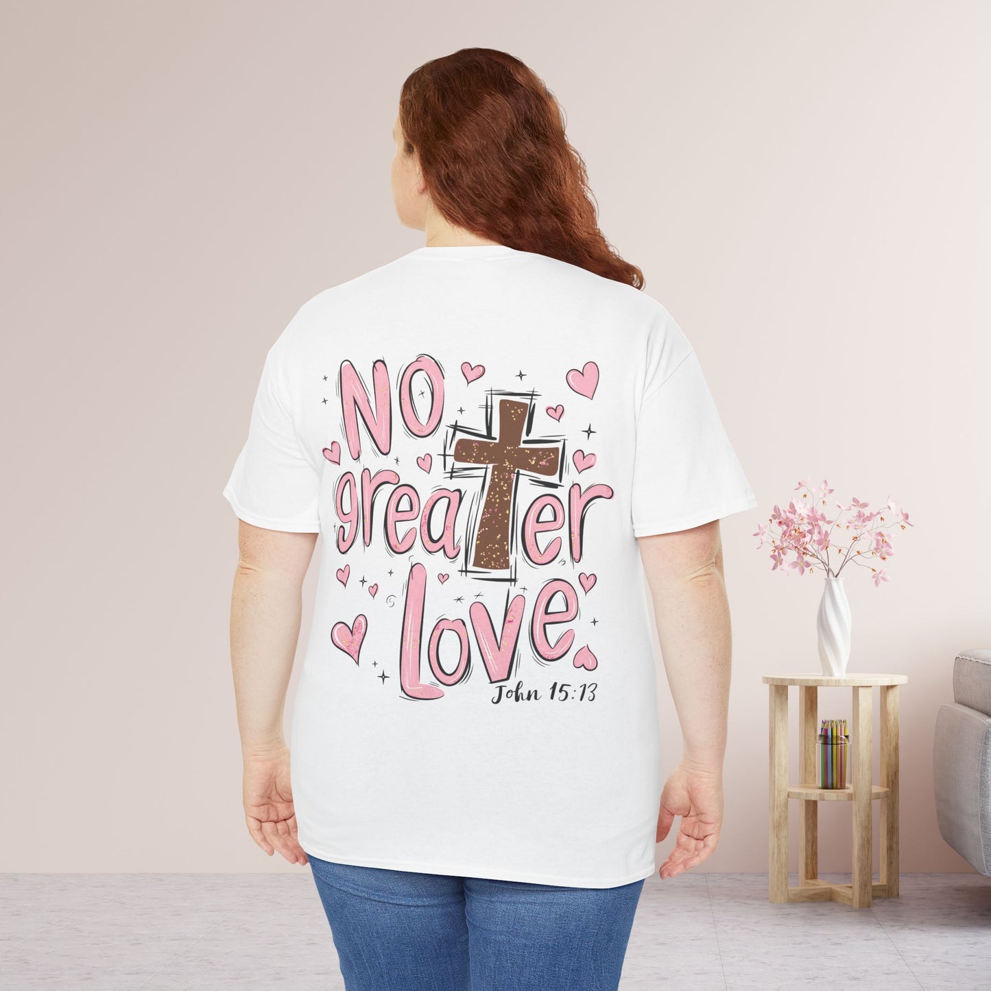 No Greater Love Heavy Cotton Tee