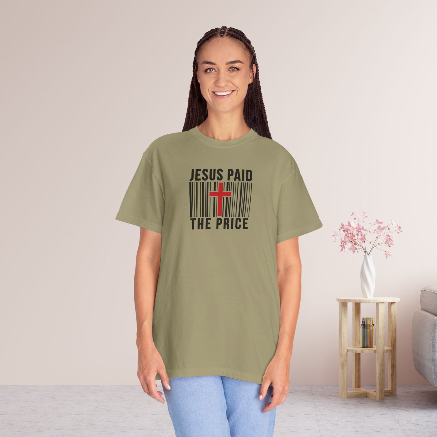 Jesus Paid the Price Comfort Colors Shirt