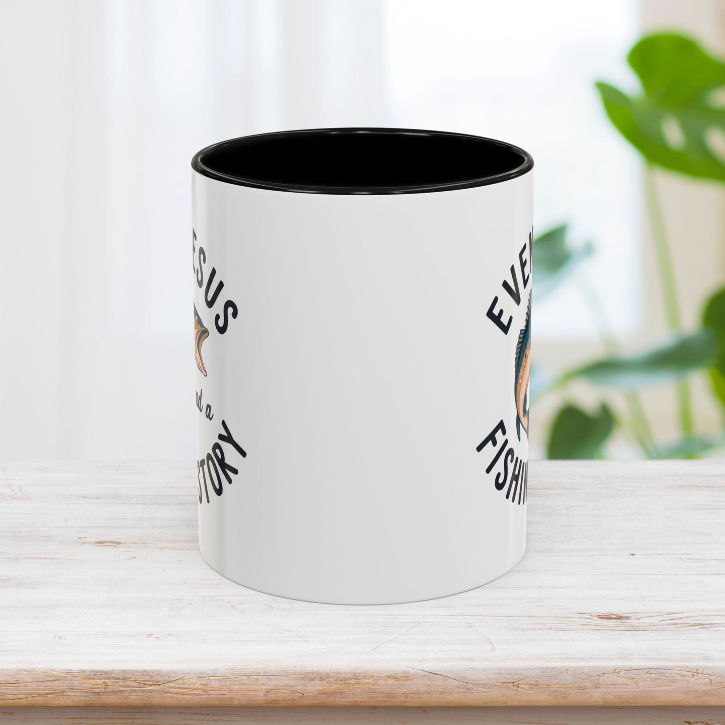 Even Jesus Had A Fishing Story Mug - Christian Coffee Mug