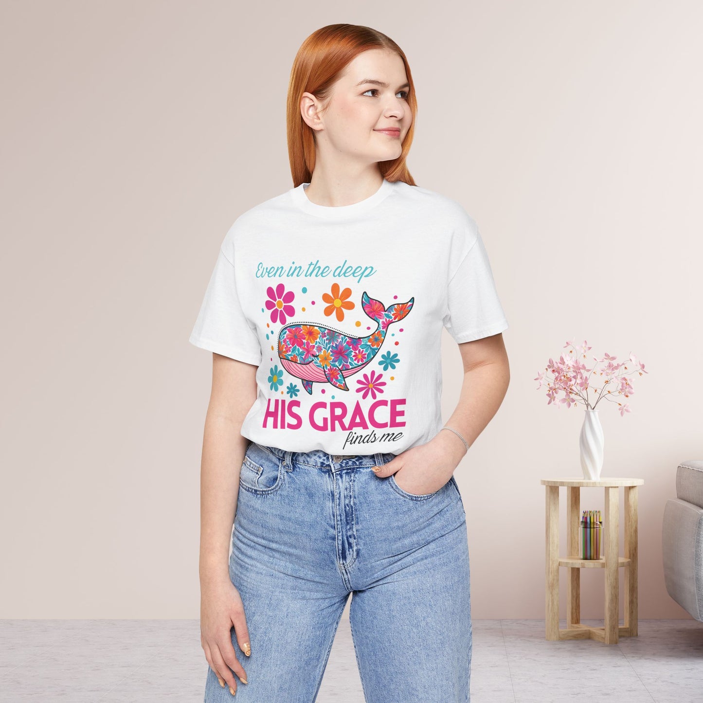 Grace Runs Deep Soft Cotton Tee