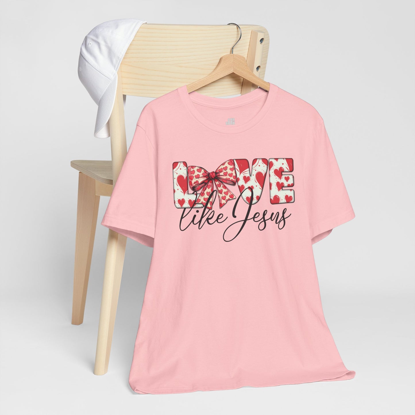 Love Like Jesus Soft Cotton Tee - Christian Shirt
