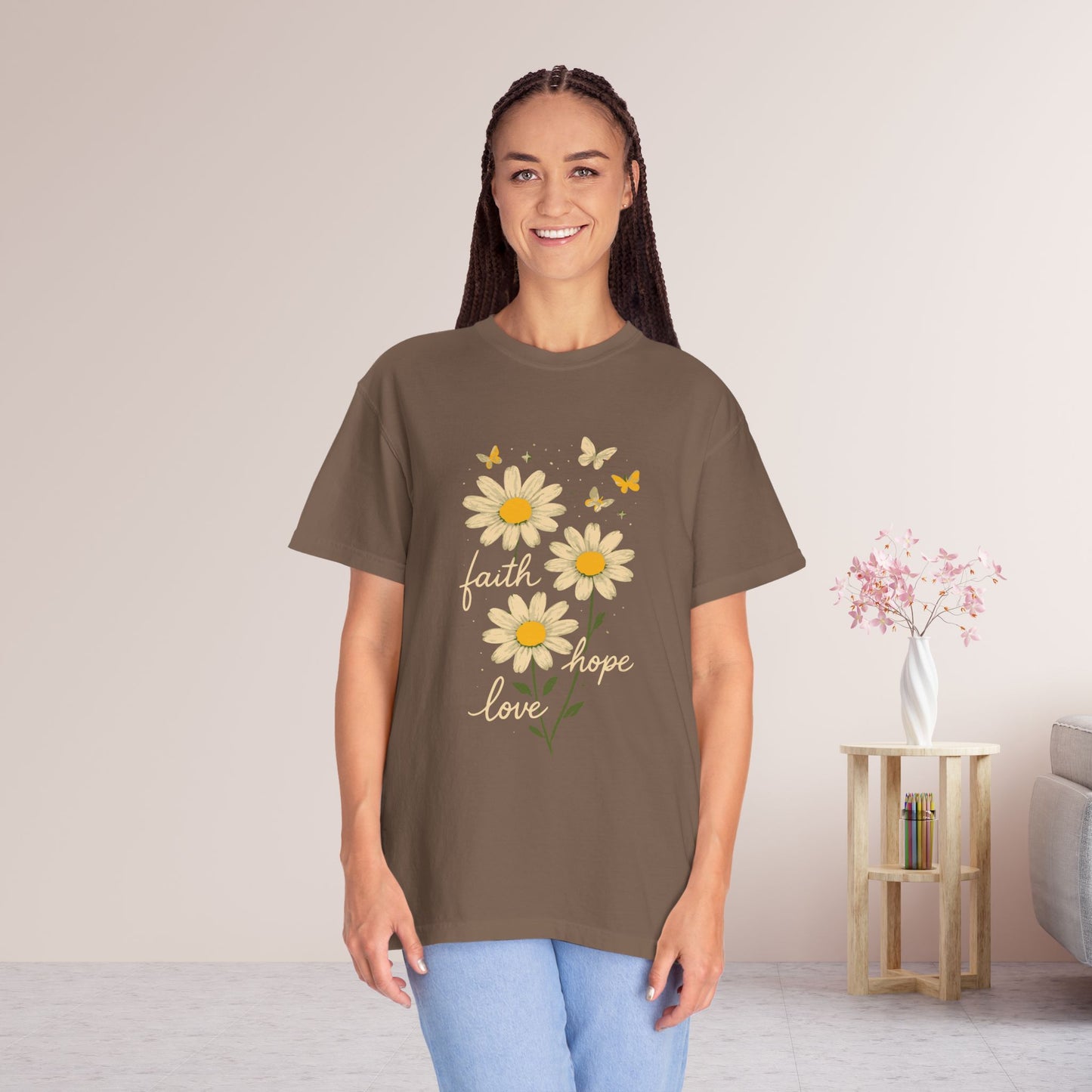 Faith Hope Love Comfort Colors Shirt