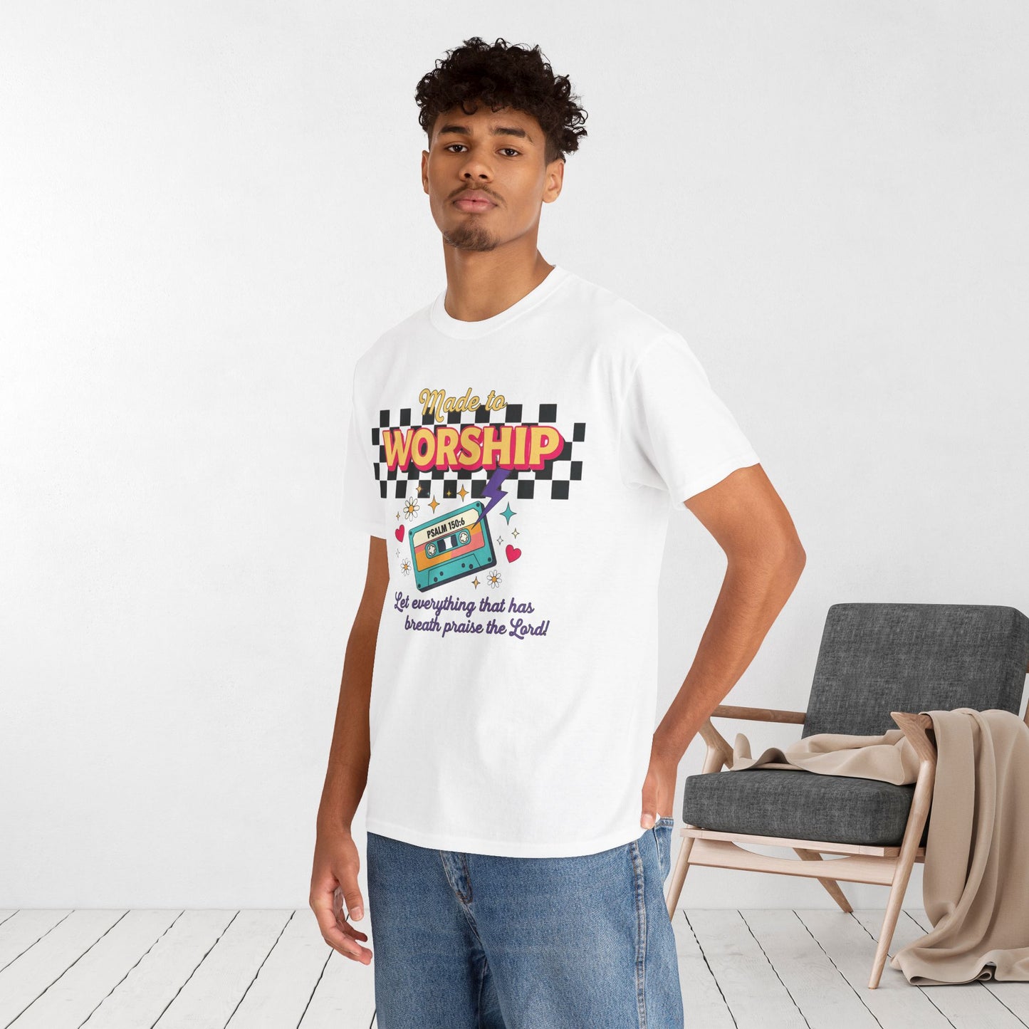 Made to Worship Heavy Cotton Tee