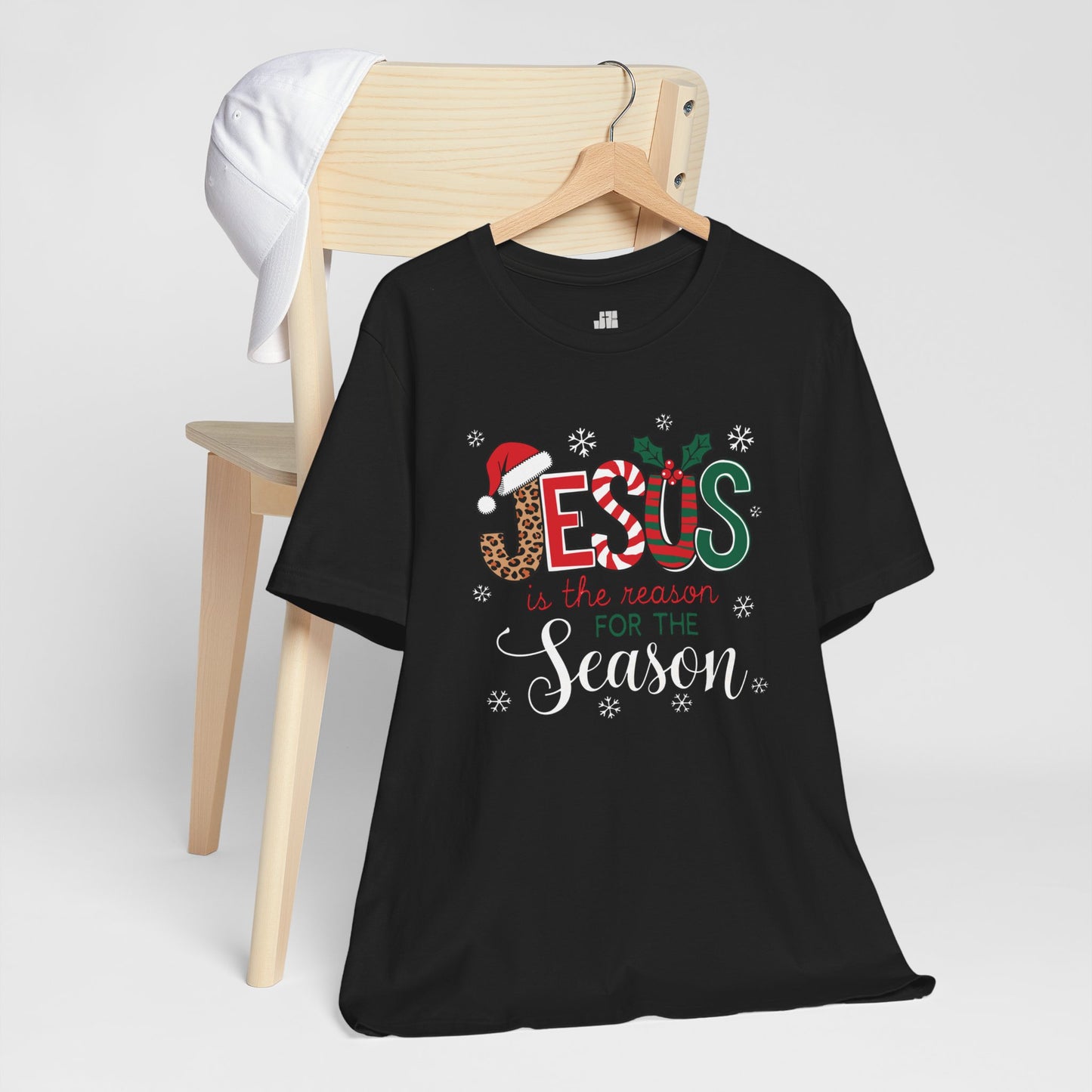 Jesus Is The Reason For The Season Soft Cotton Tee - Christian Christmas Shirt