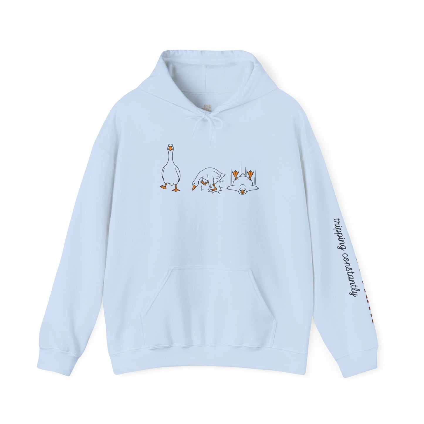 Walking By Faith Tripping Constantly Hoodie