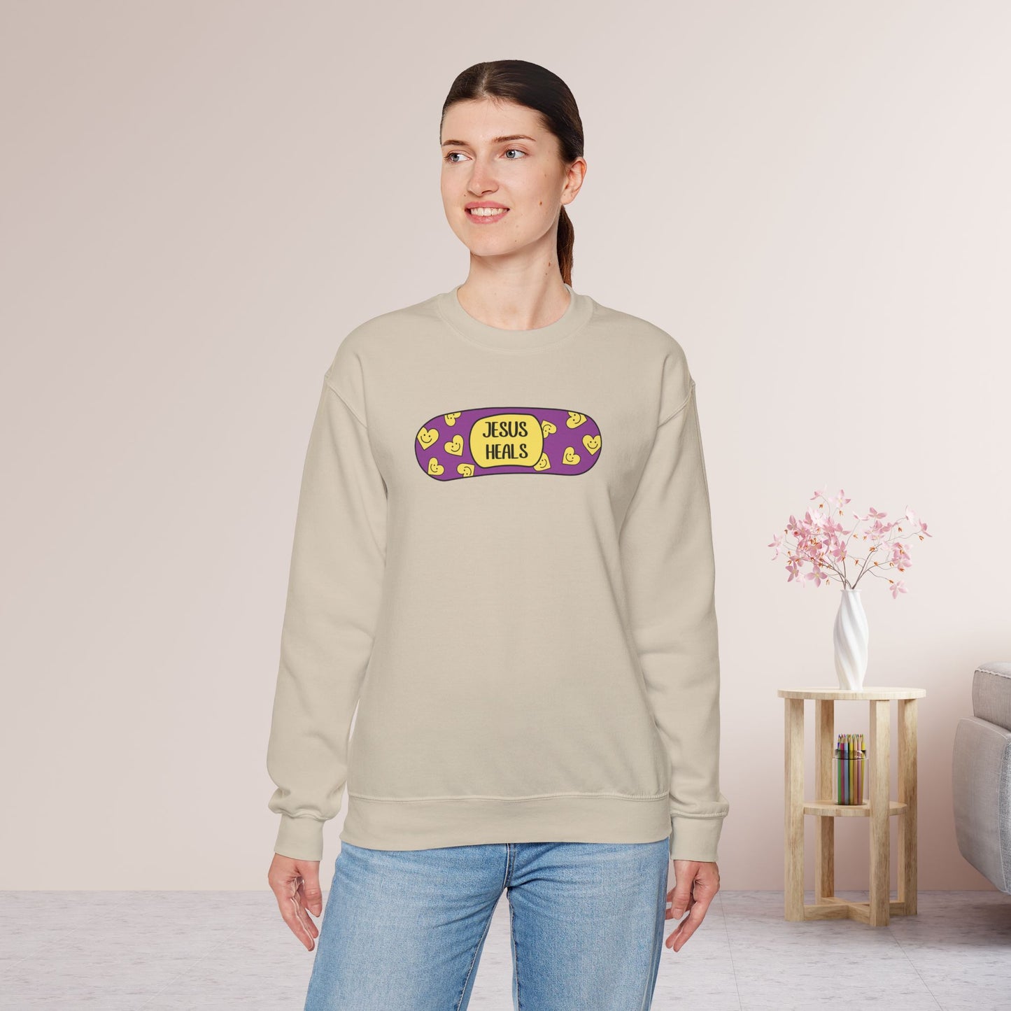 Jesus Heals Sweatshirt