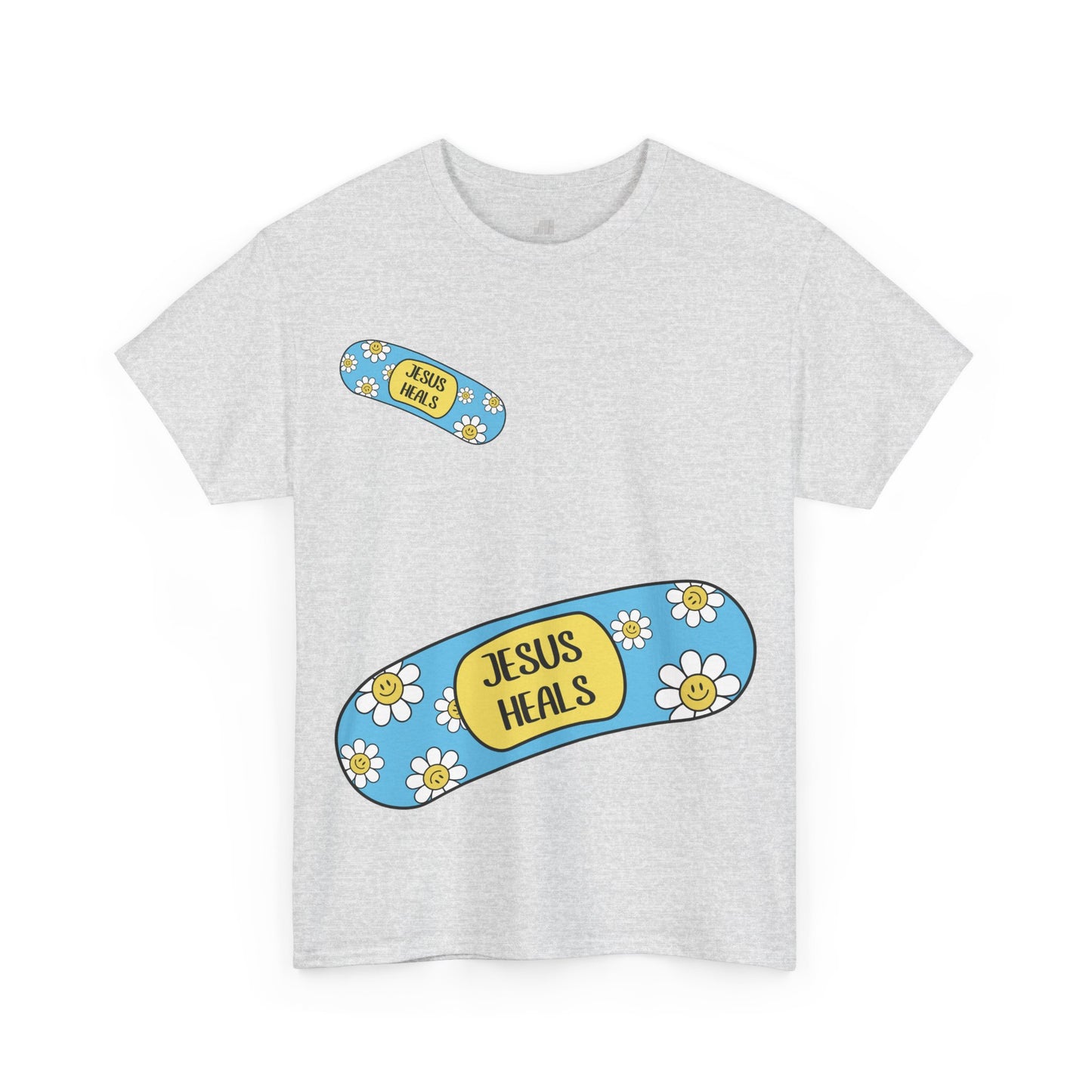 Jesus Heals Heavy Cotton Tee