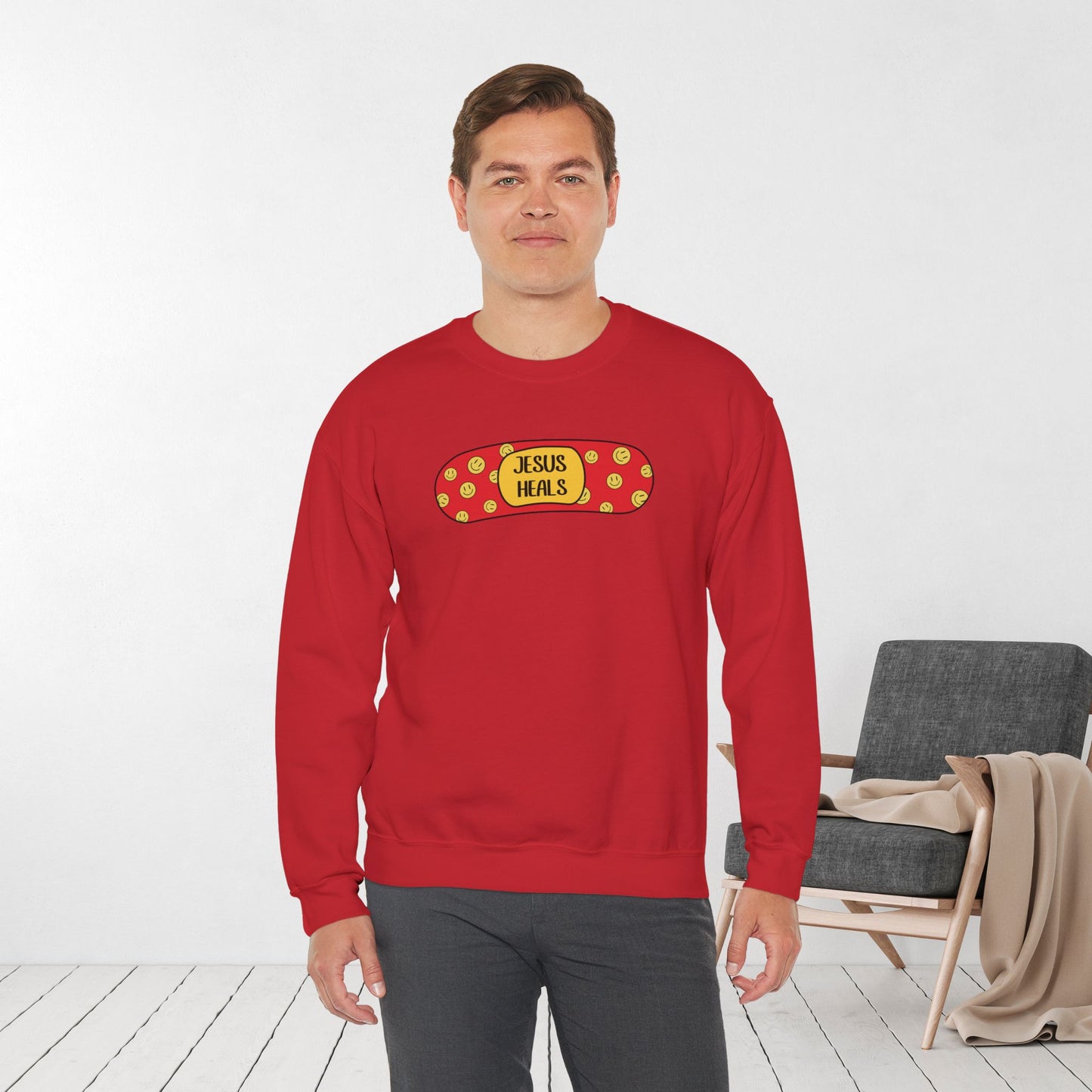 Jesus Heals Sweatshirt