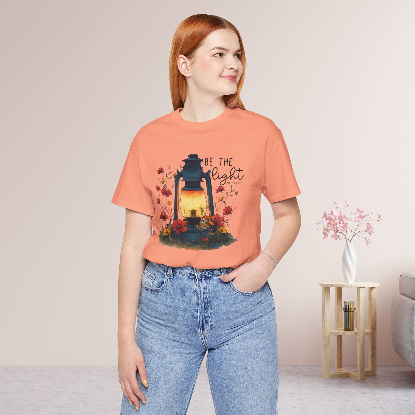 Be The Light Soft Cotton Tee