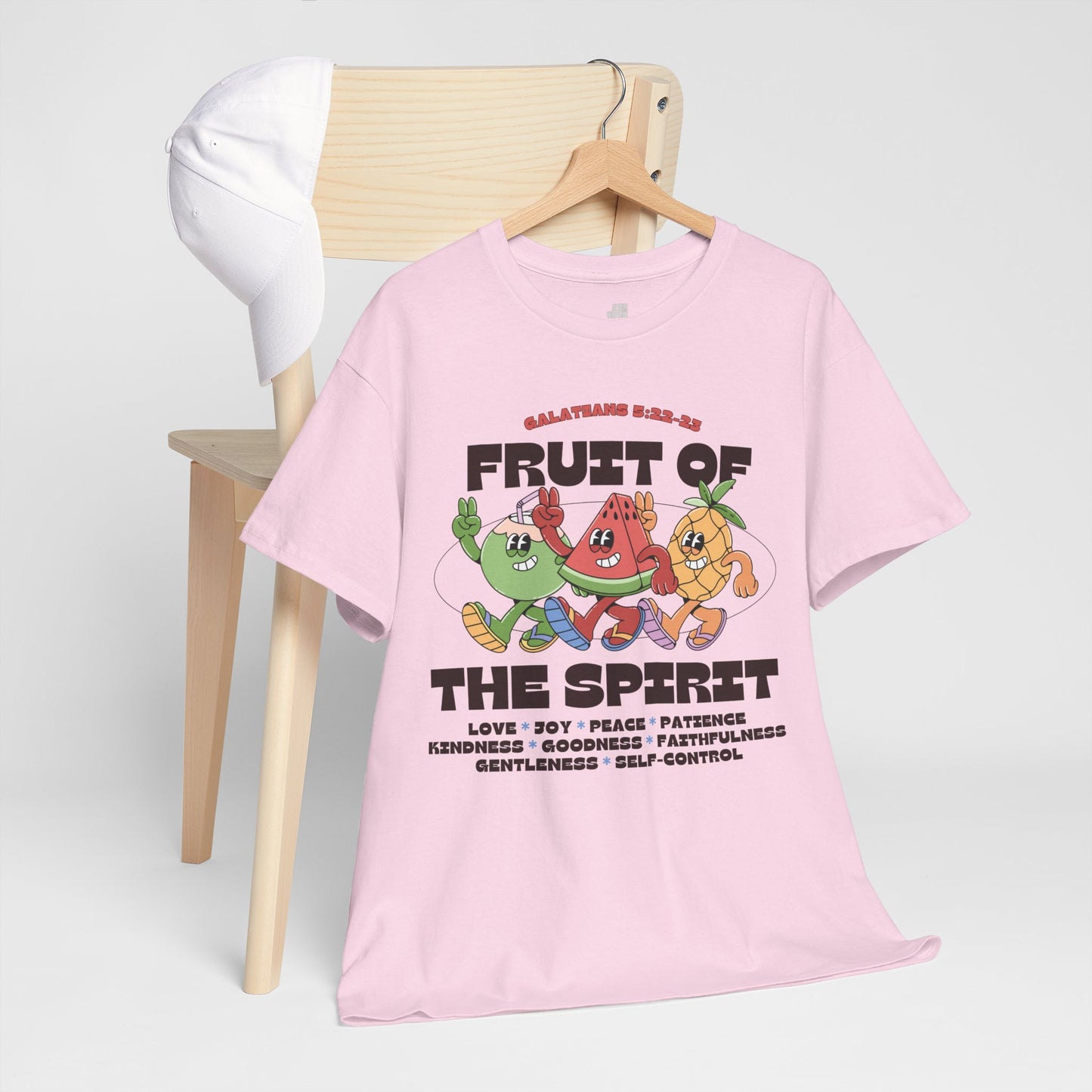 Fruit of The Spirit Heavy Cotton Tee
