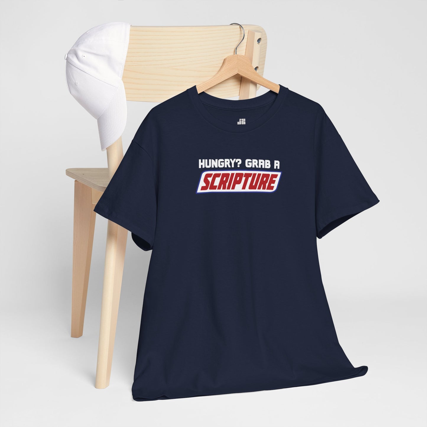 Hungry? Grab a Scripture Heavy Cotton Tee