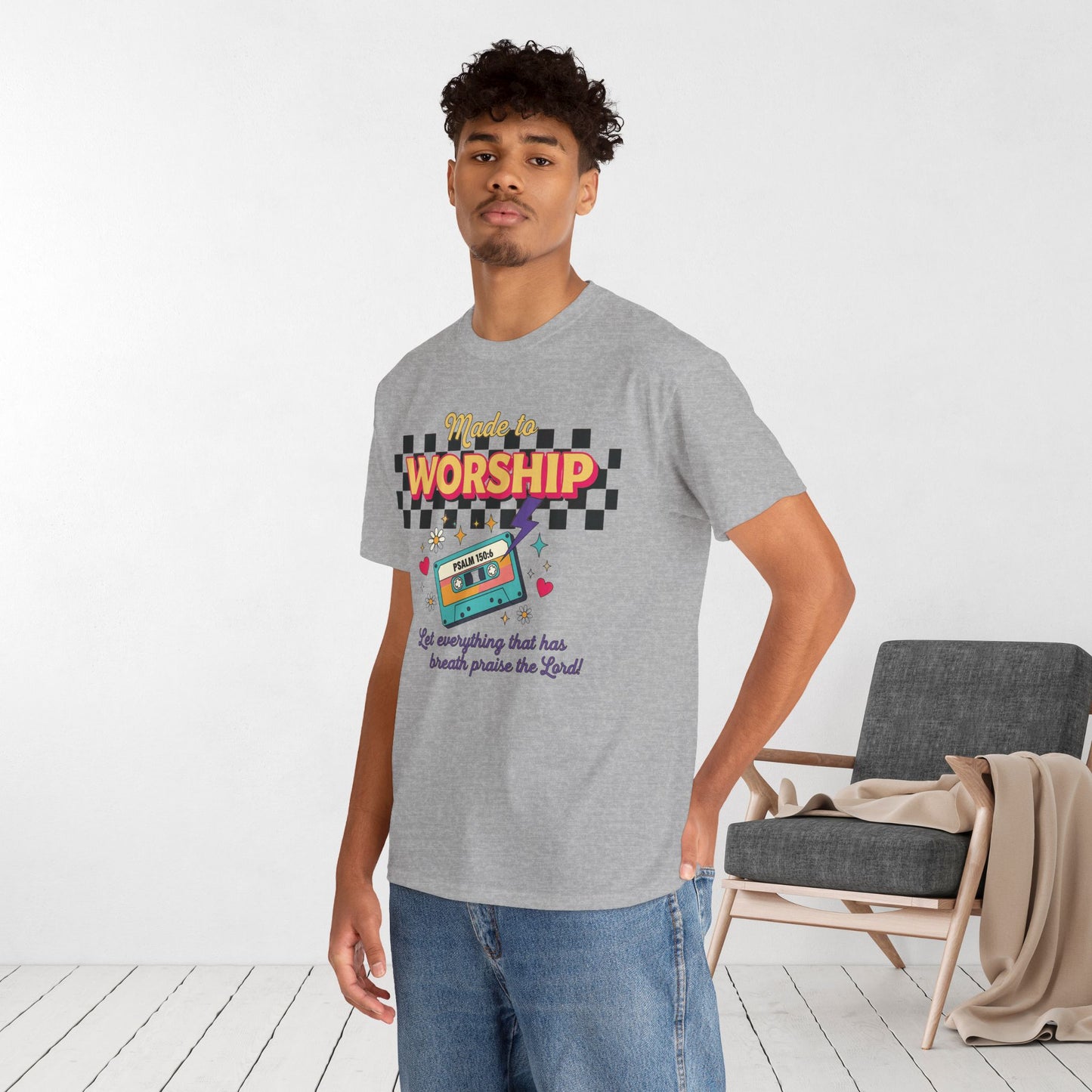 Made to Worship Heavy Cotton Tee
