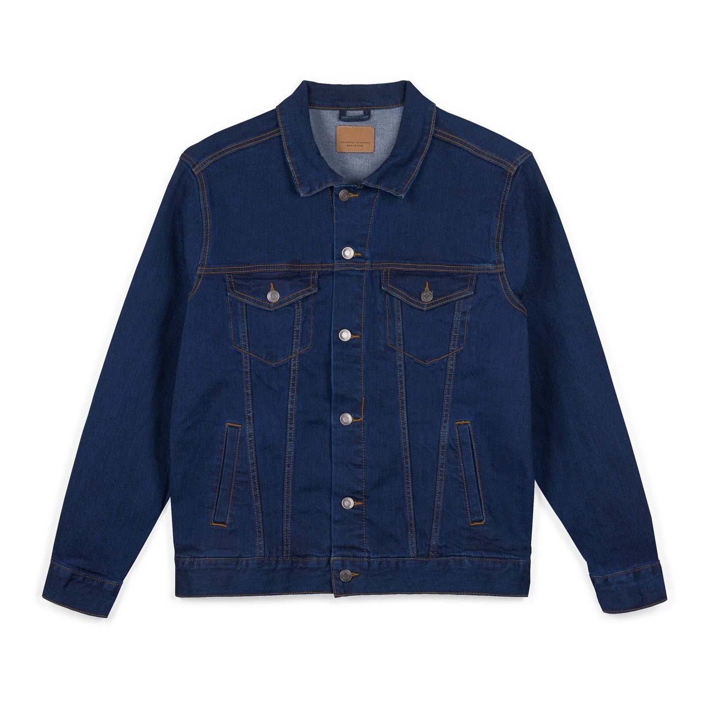 Embroidered Faith Over Fear Unisex Denim Jacket