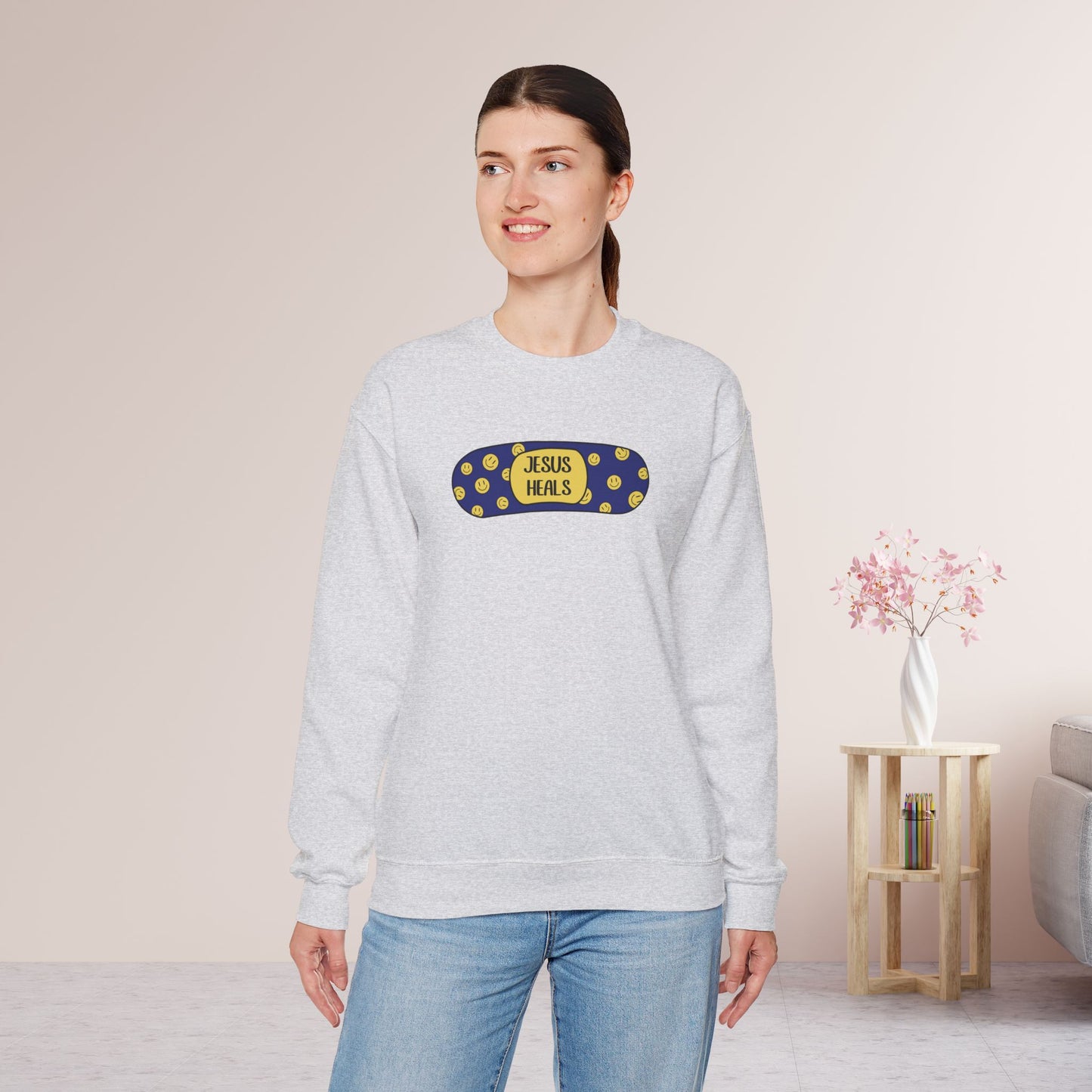 Jesus Heals Sweatshirt