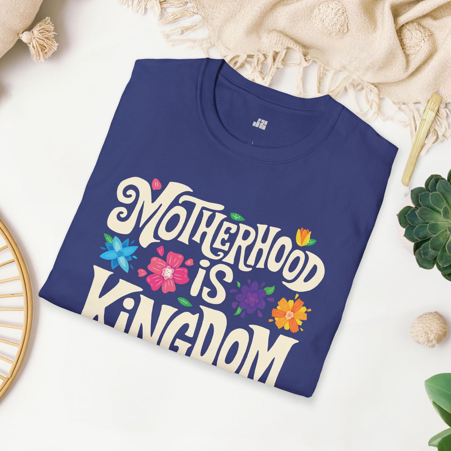 Motherhood is Kingdom Work Softstyle T-shirt