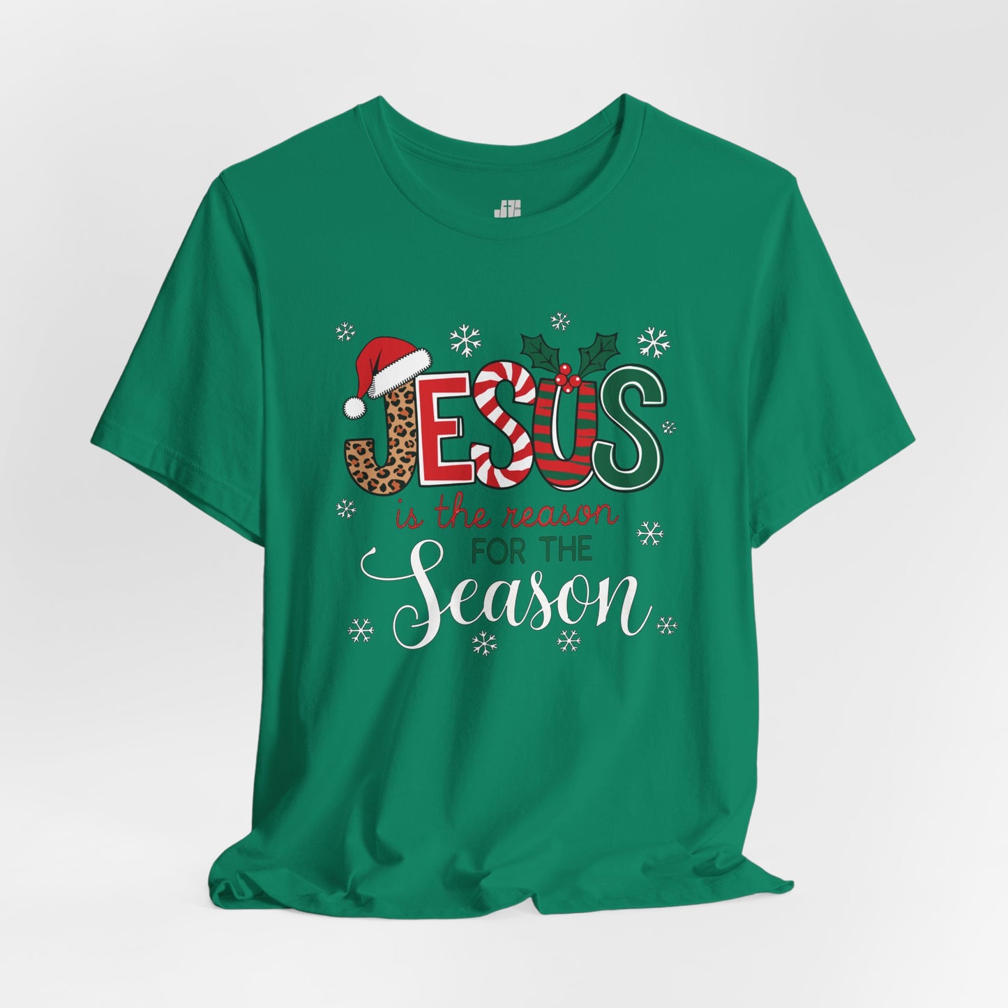 Jesus Is The Reason For The Season Soft Cotton Tee - Christian Christmas Shirt
