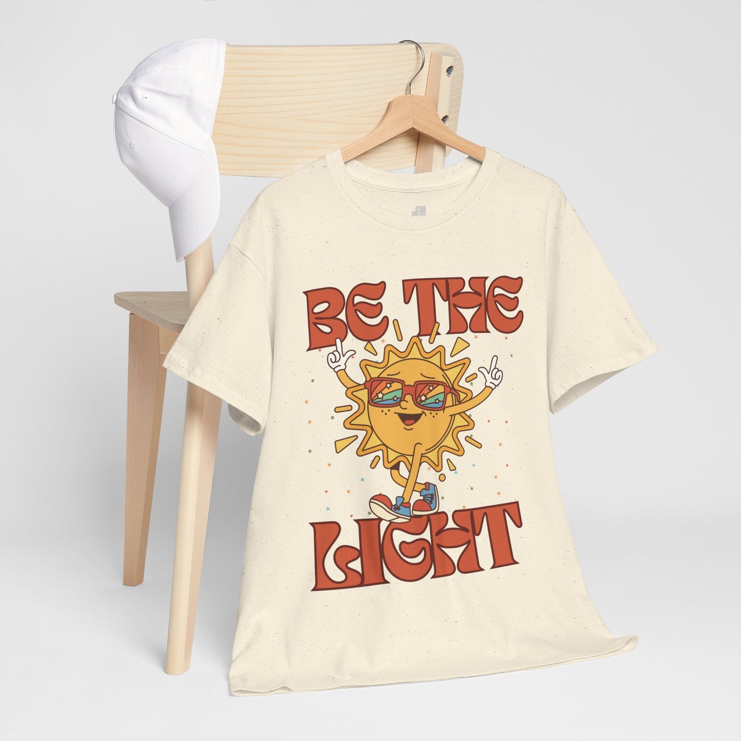 Be The Light Heavy Cotton Tee