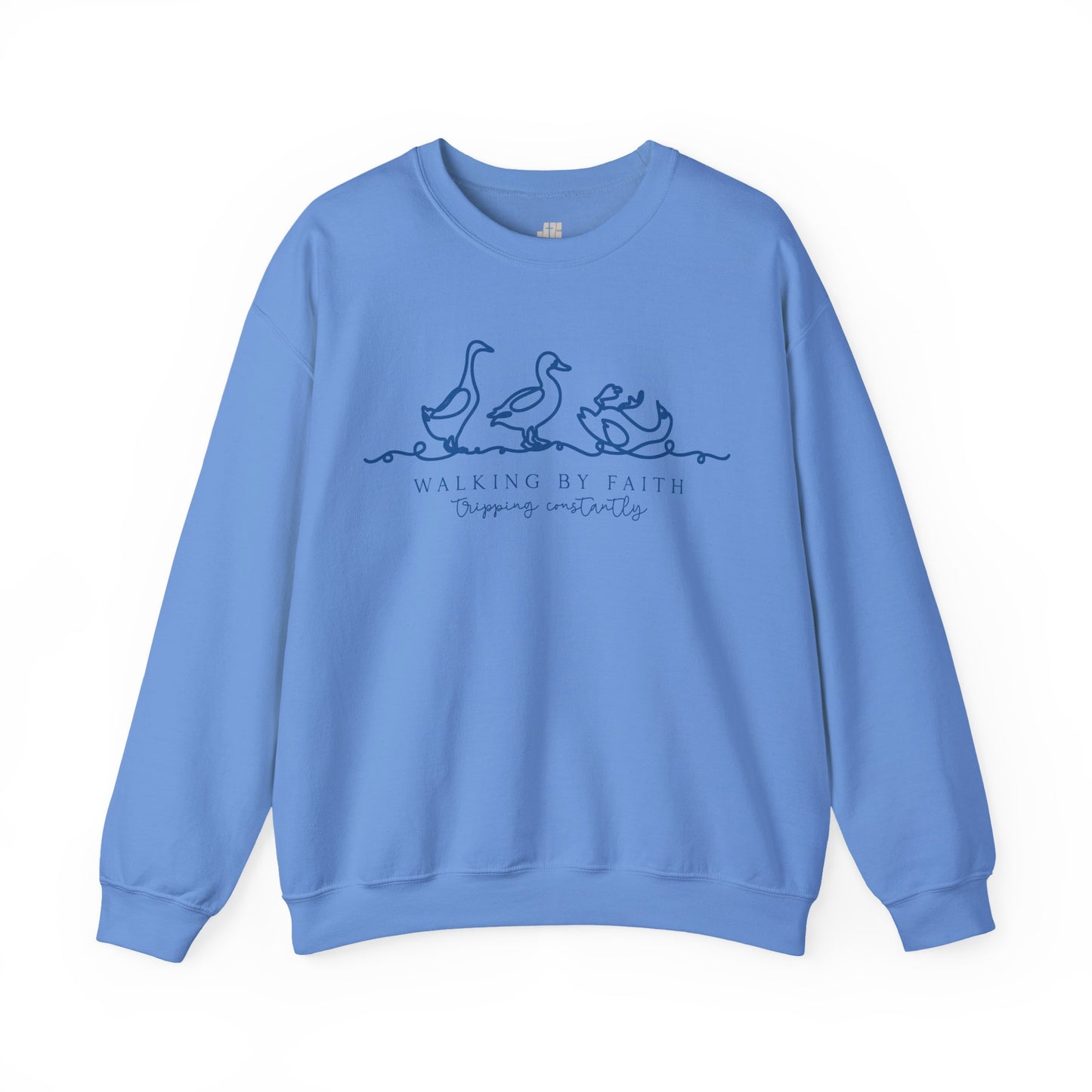 Walking By Faith Tripping Constantly Sweatshirt