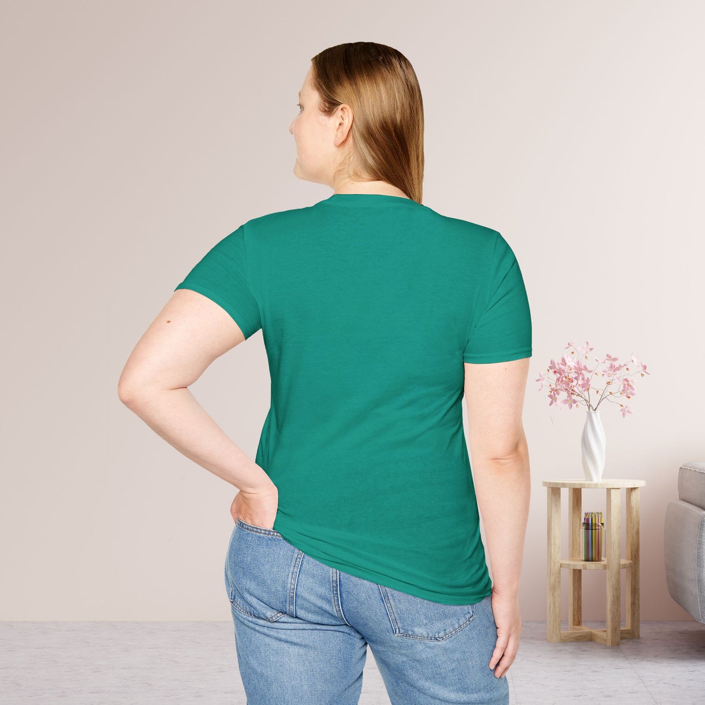 Unisex Saved to Serve Softstyle T-shirt - Trendy Christian Tee