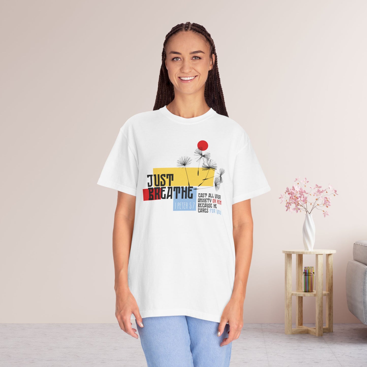 Just Breathe Comfort Colors Shirt