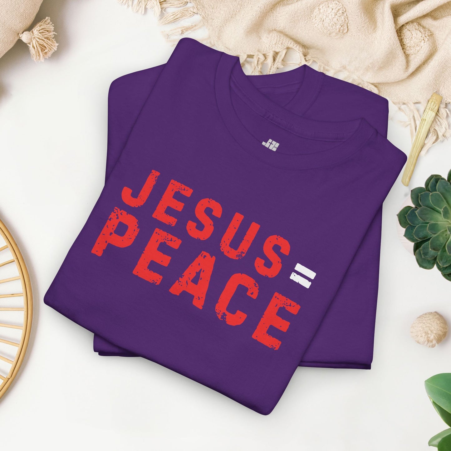 Jesus is Peace Heavy Cotton Tee